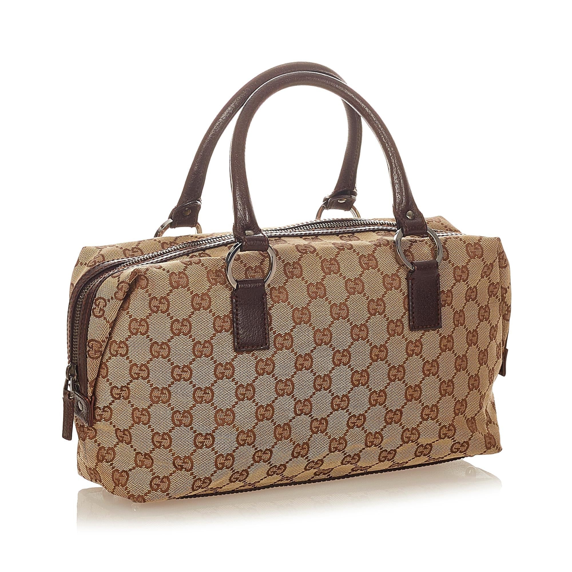 Gucci Gucci Canvas Handbag (SHG-24436)