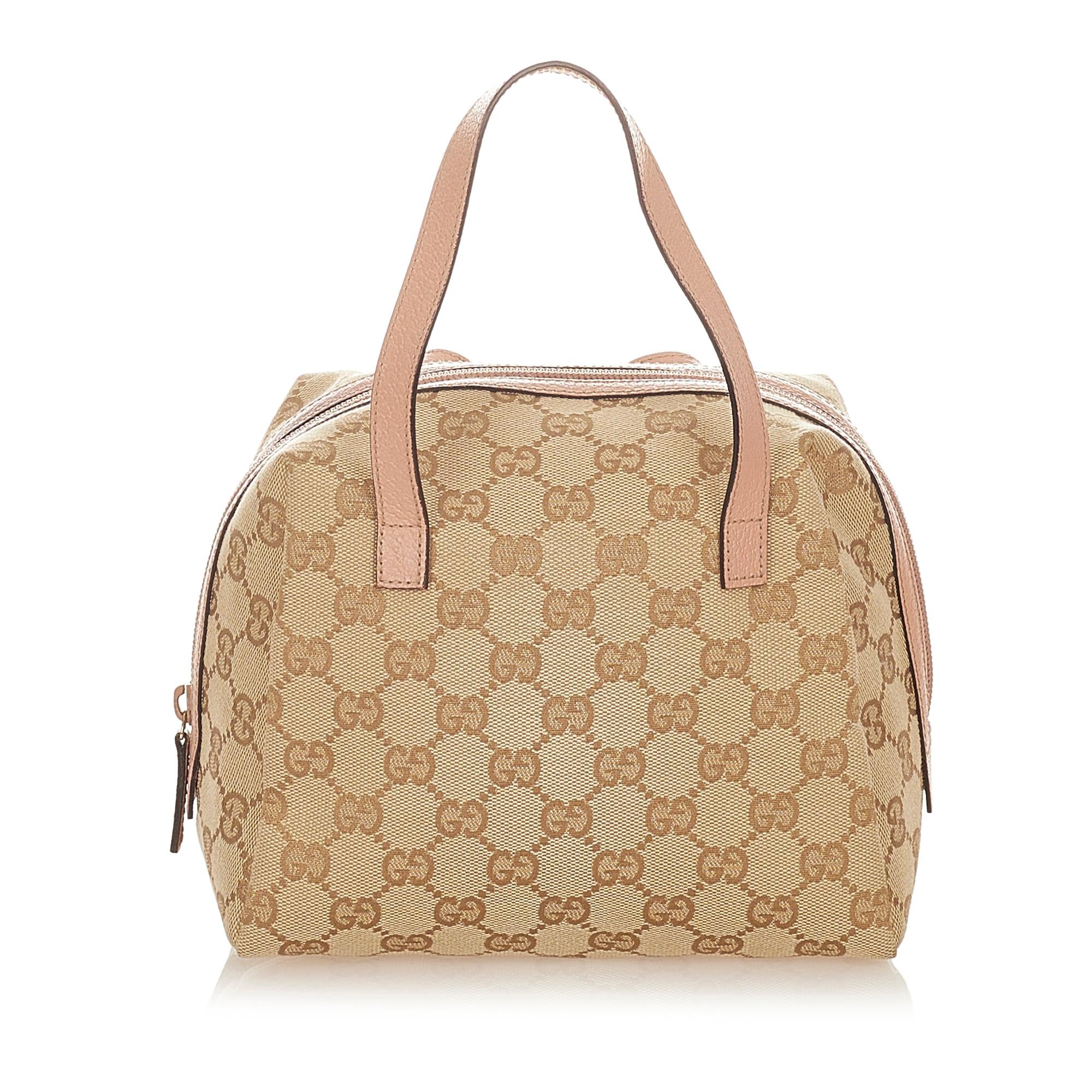Gucci Gucci Canvas Handbag (SHG-24511)