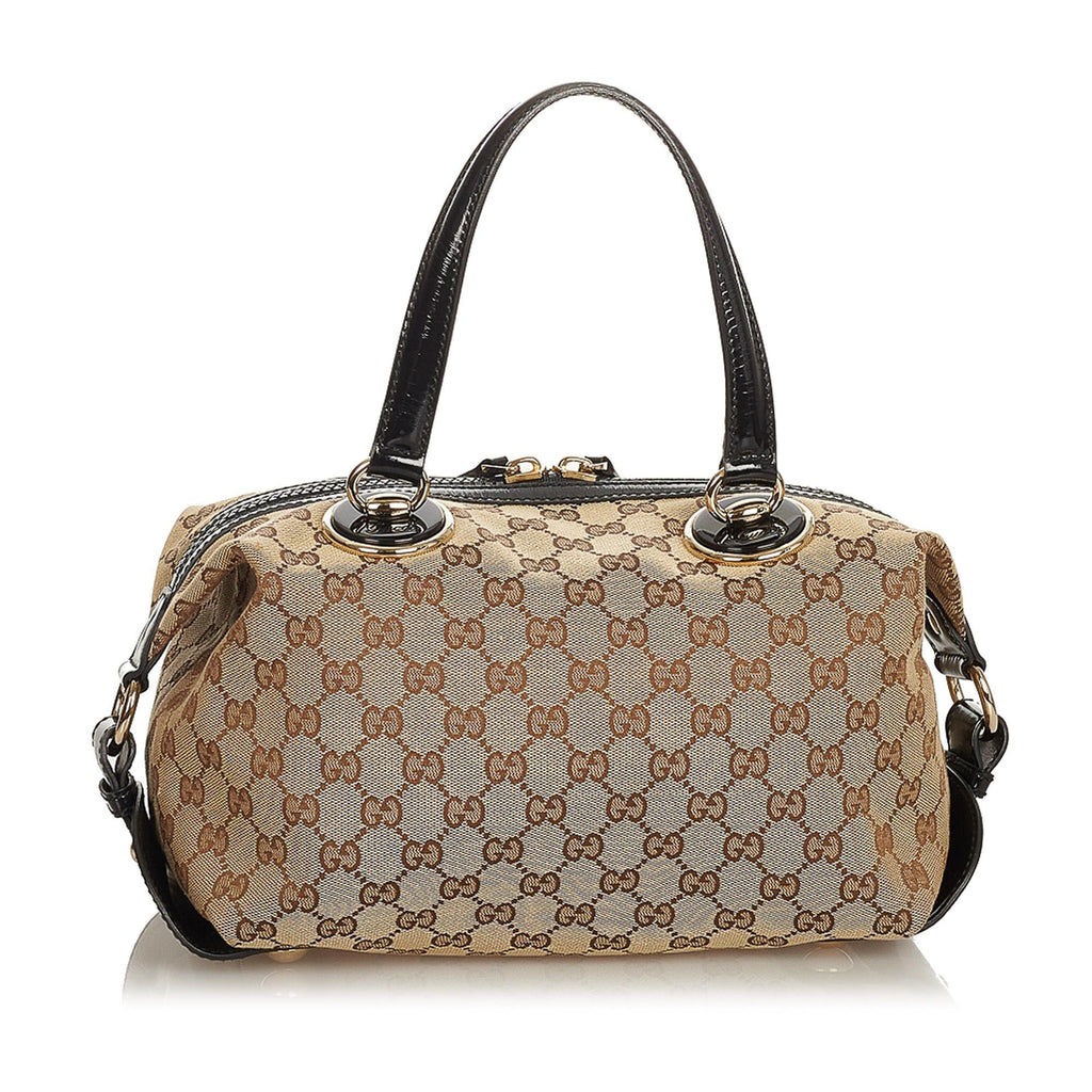 Gucci Gucci Canvas Handbag (SHG-25375)