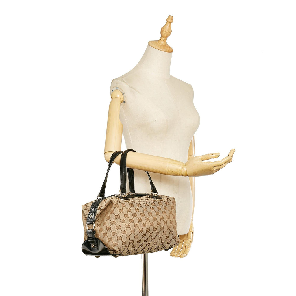 Gucci Gucci Canvas Handbag (SHG-25375)