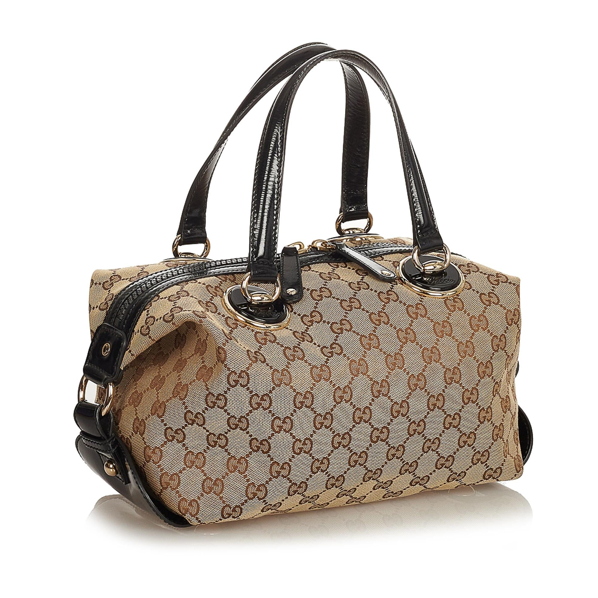 Gucci Gucci Canvas Handbag (SHG-25375)