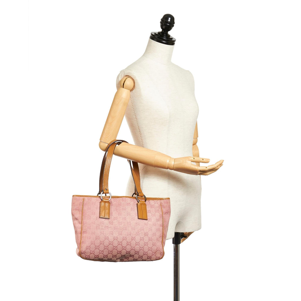 Gucci Gucci Canvas Handbag (SHG-27408)