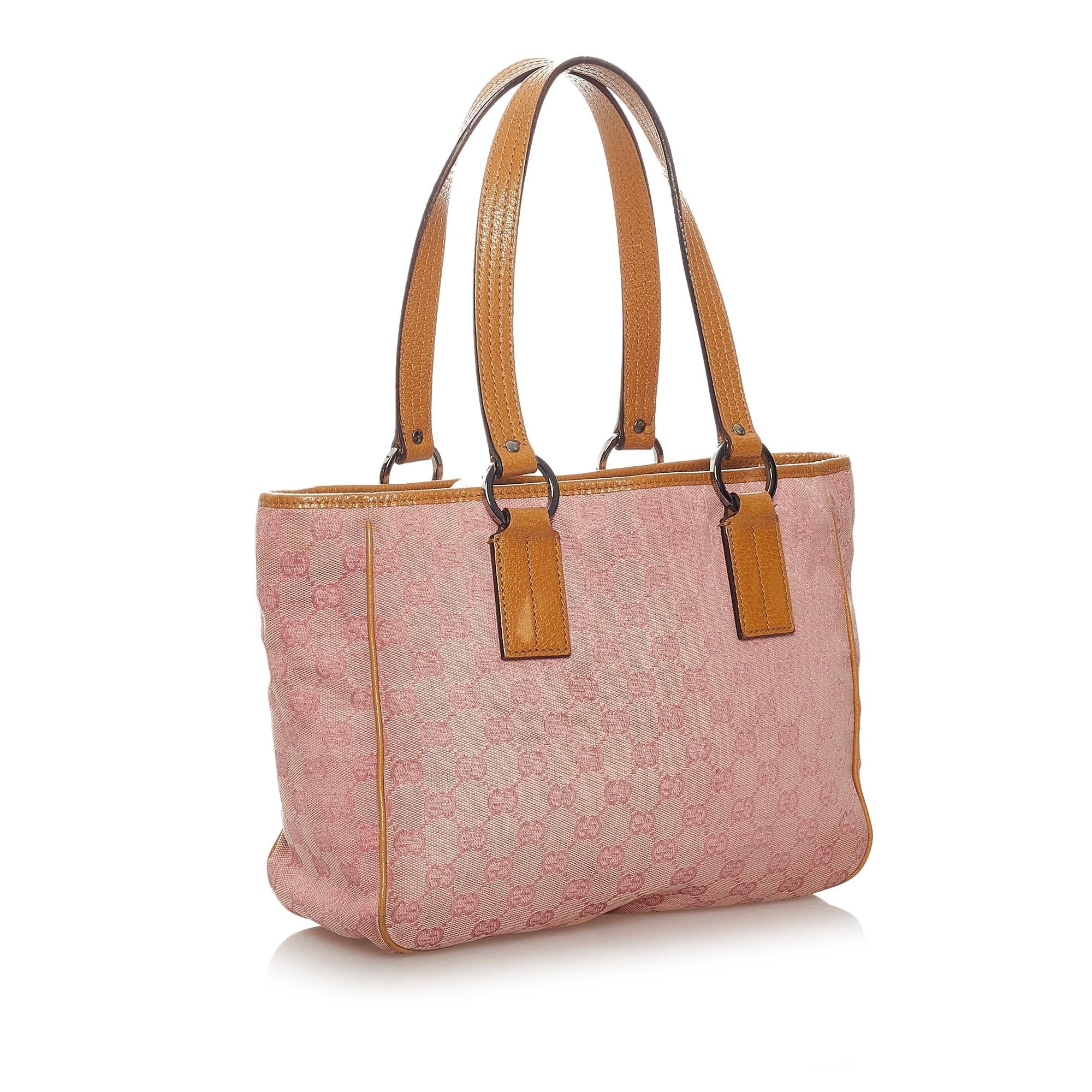 Gucci Gucci Canvas Handbag (SHG-27408)