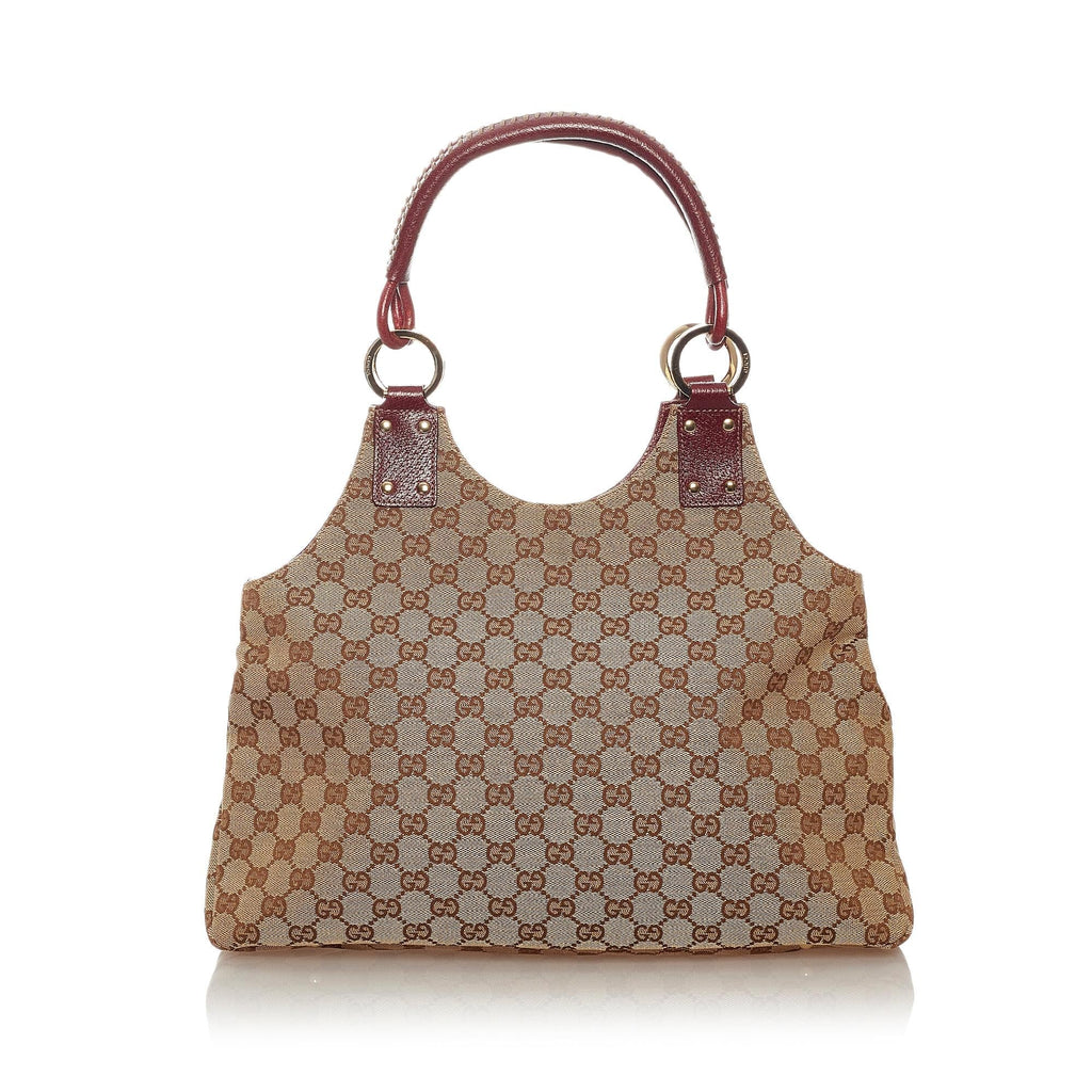 Gucci Gucci Canvas Handbag (SHG-27547)