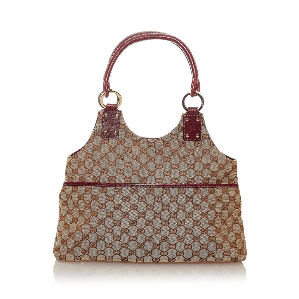 Gucci Gucci Canvas Handbag (SHG-27547)