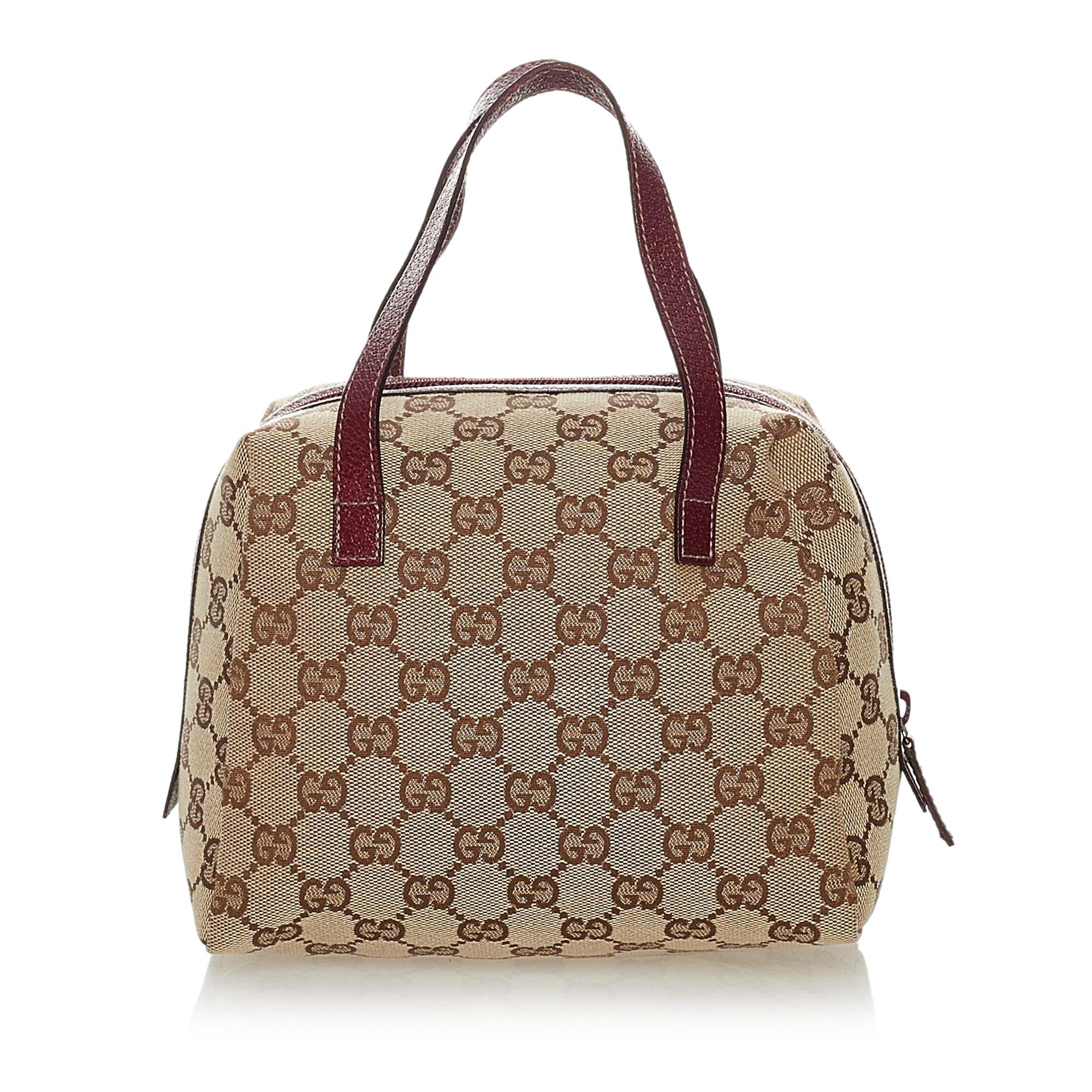 Gucci Gucci Canvas Handbag (SHG-28068)