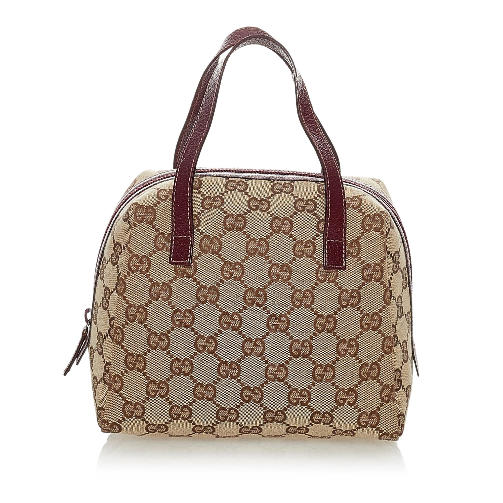 Gucci Gucci Canvas Handbag (SHG-28068)