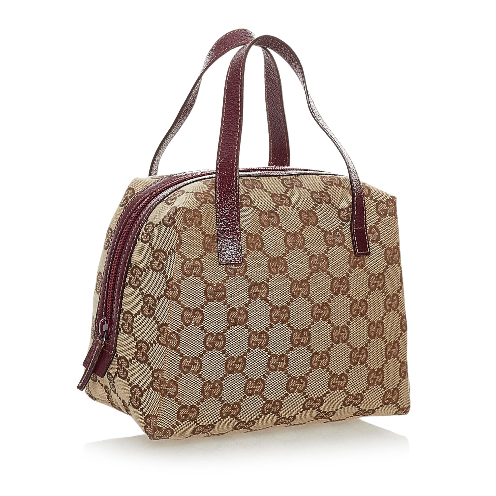 Gucci Gucci Canvas Handbag (SHG-28068)