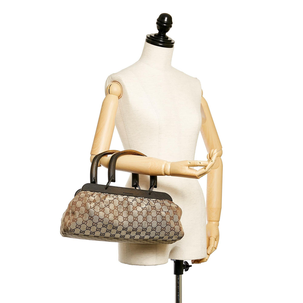 Gucci Gucci Canvas Handbag (SHG-28110)