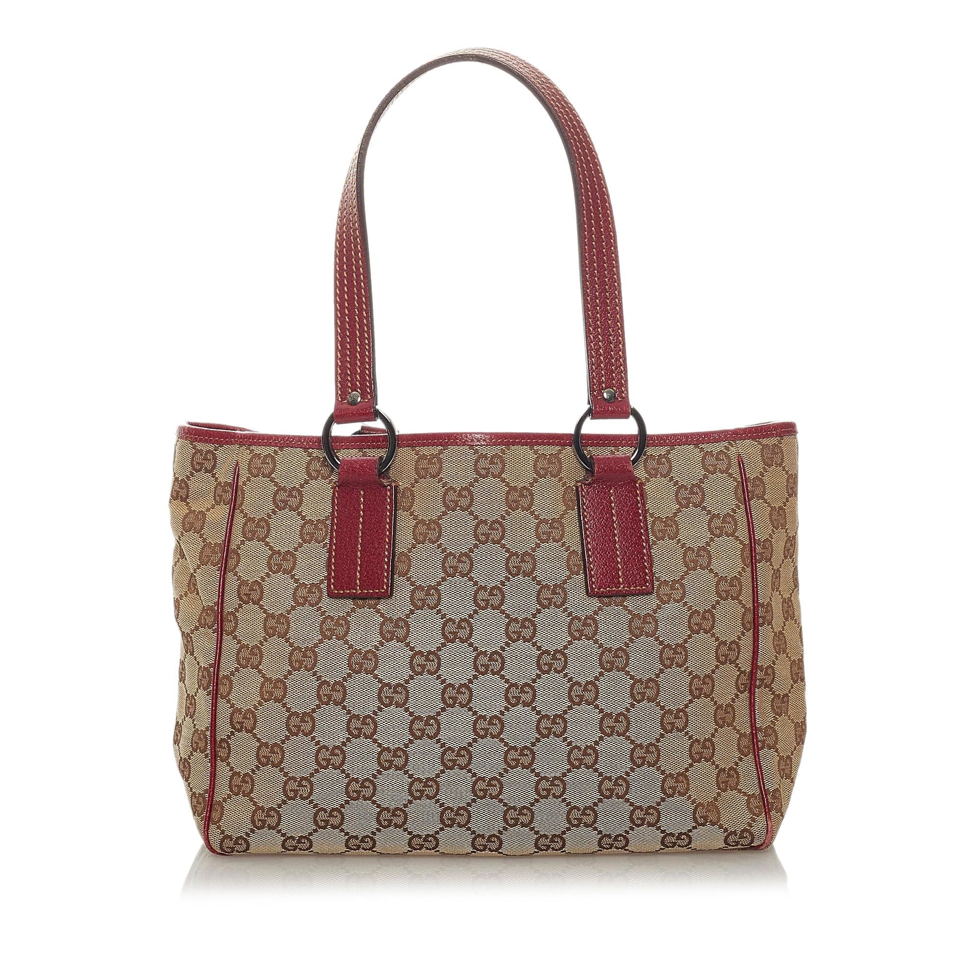 Gucci Gucci Canvas Handbag (SHG-28498)
