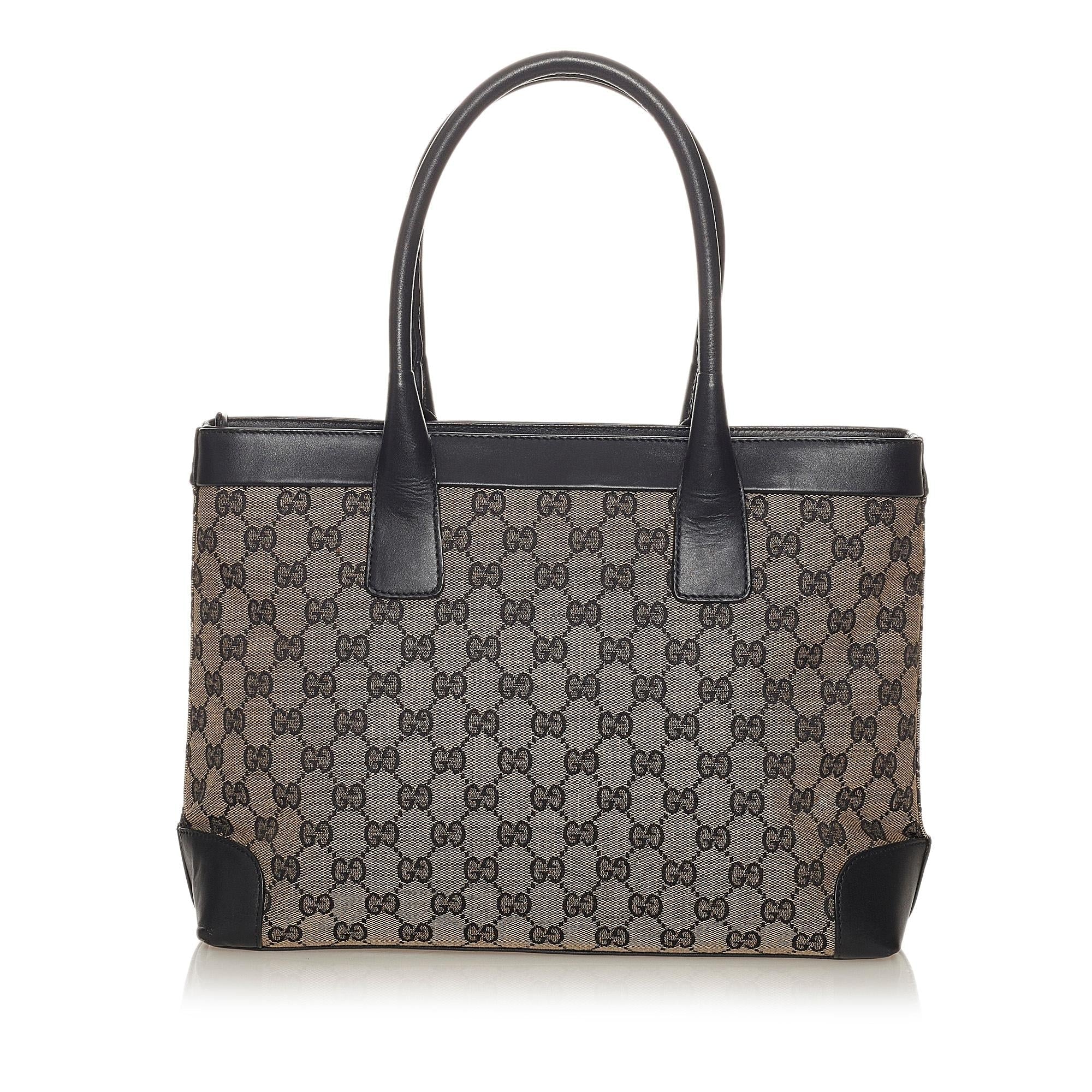 Gucci Gucci Canvas Handbag (SHG-28700)