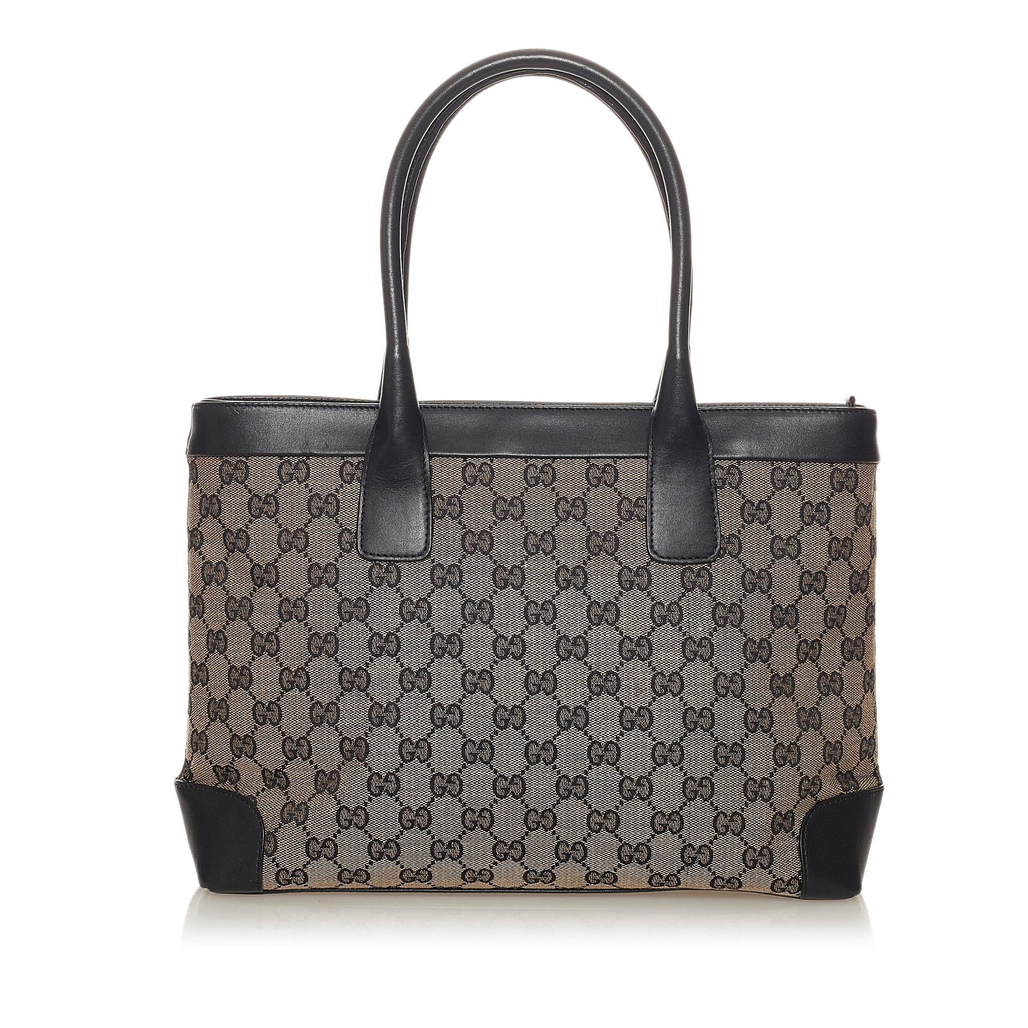 Gucci Gucci Canvas Handbag (SHG-28700)