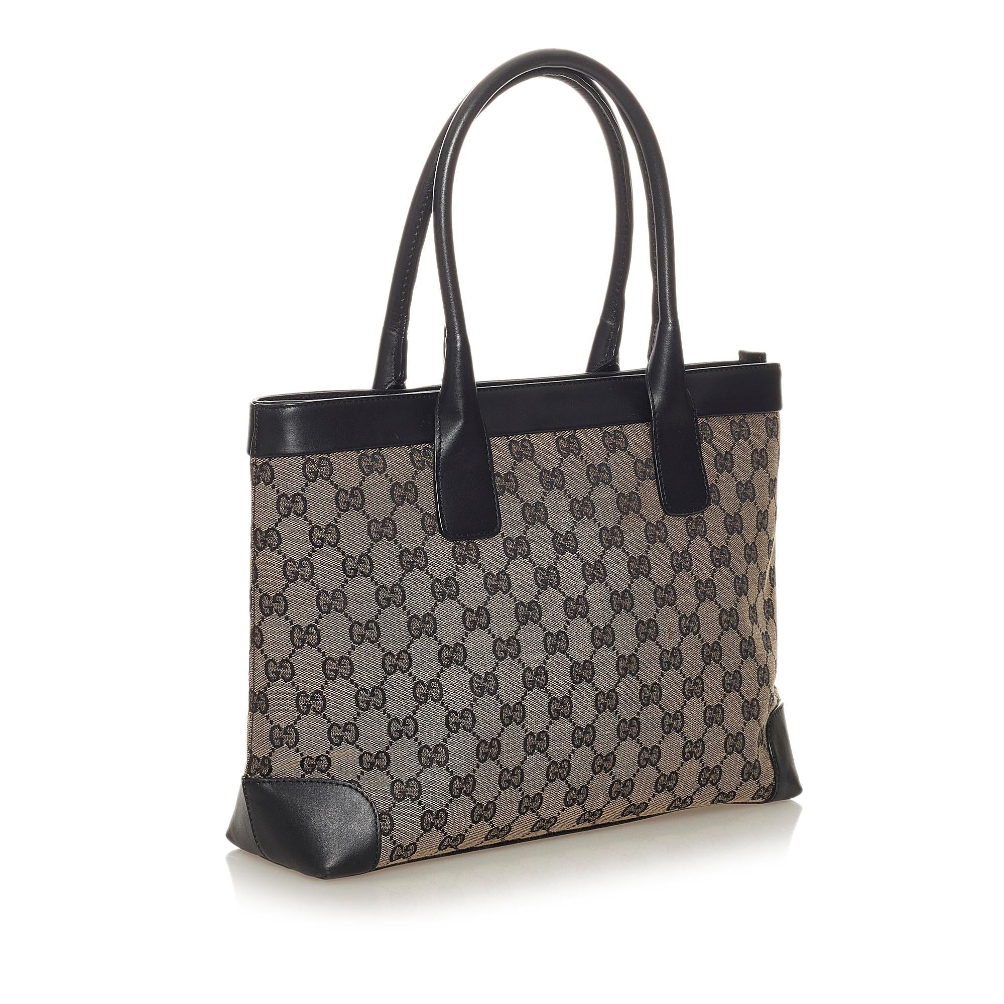 Gucci Gucci Canvas Handbag (SHG-28700)