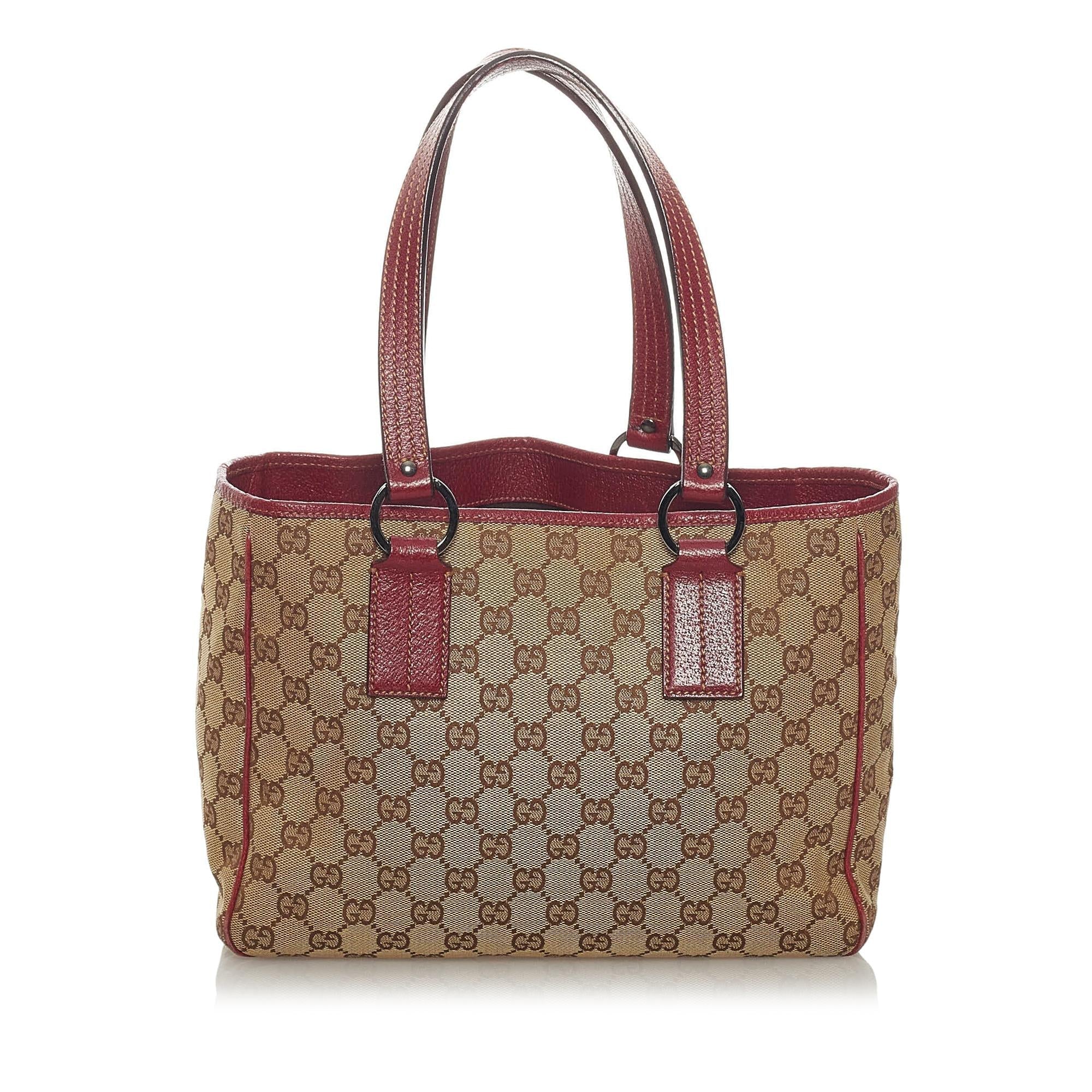 Gucci Gucci Canvas Handbag (SHG-28940)