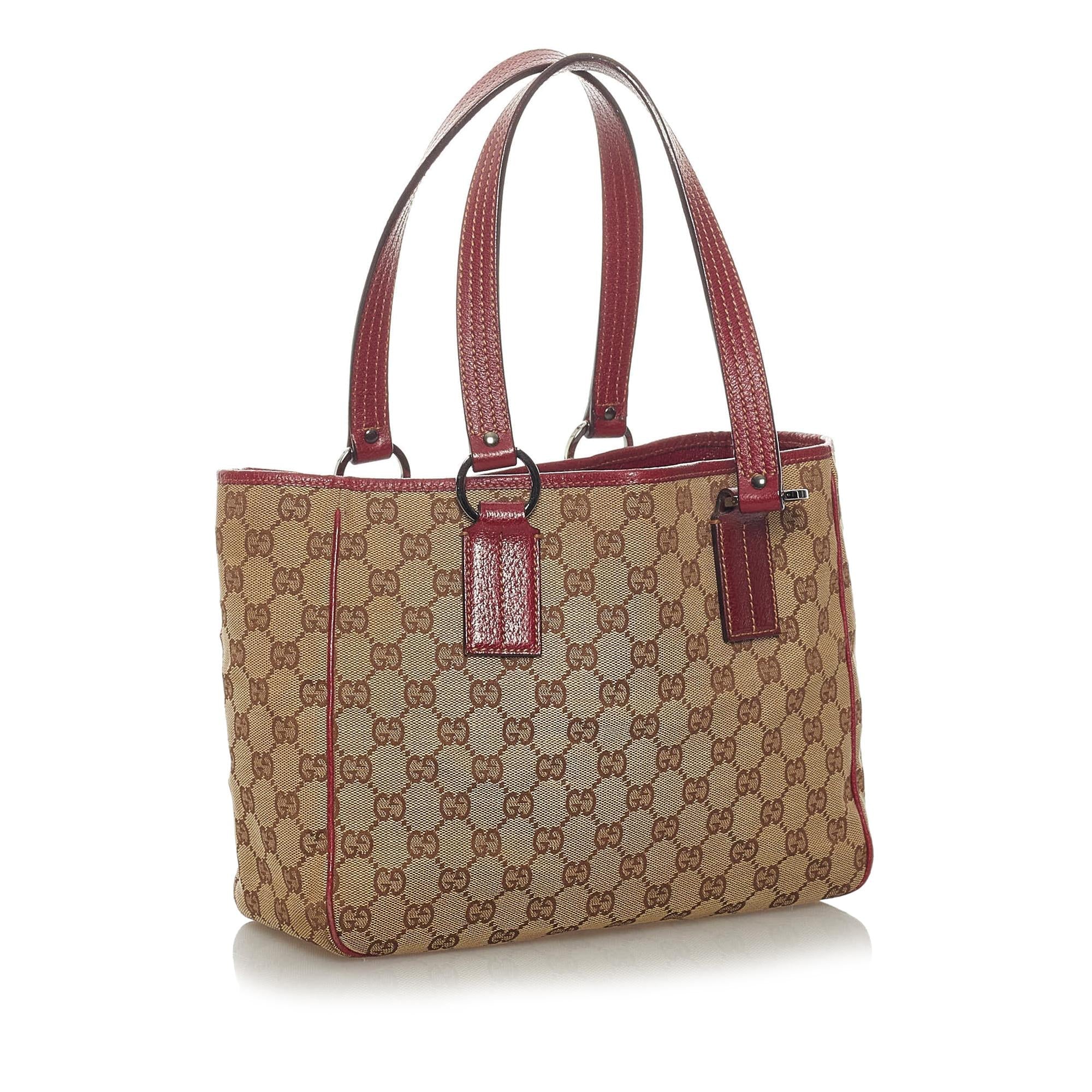 Gucci Gucci Canvas Handbag (SHG-28940)