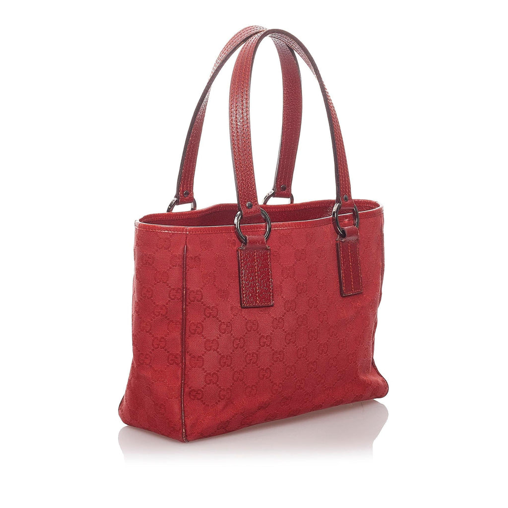 Gucci Gucci Canvas Handbag (SHG-29170)