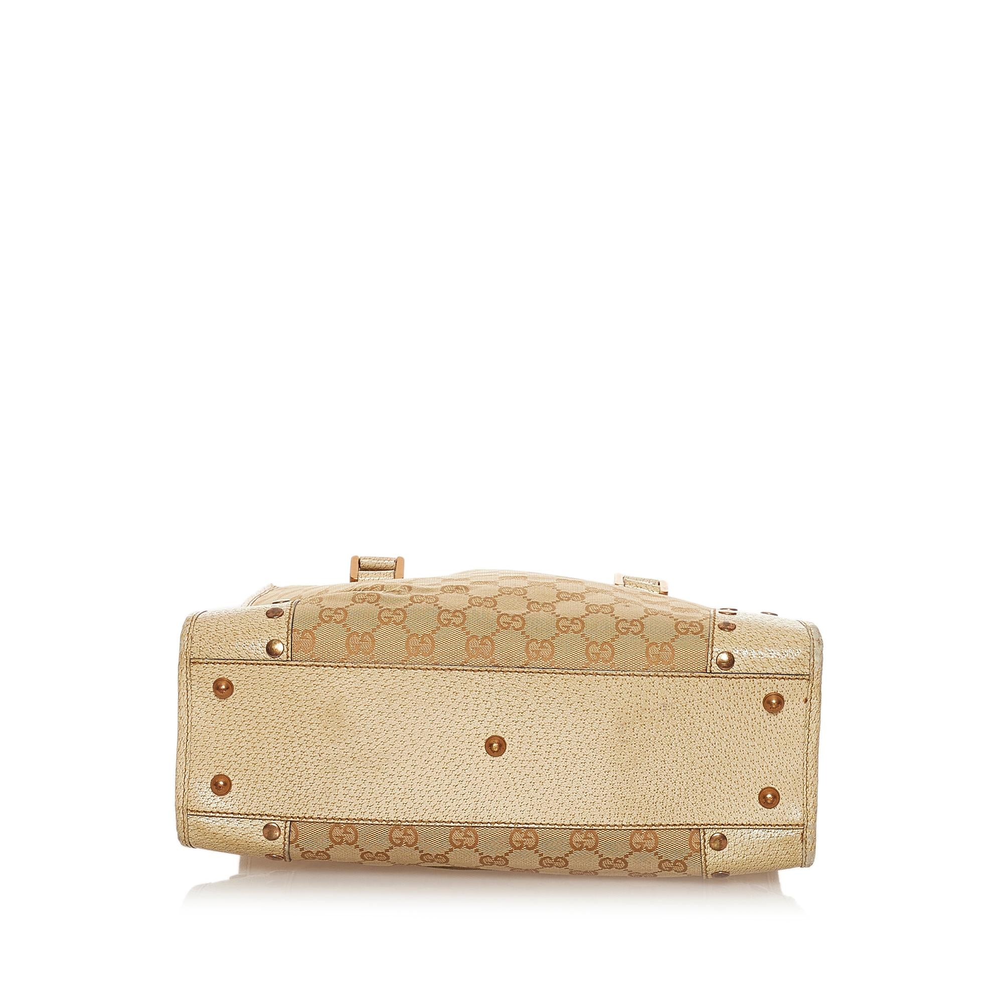 Gucci Gucci Canvas Handbag (SHG-29330)