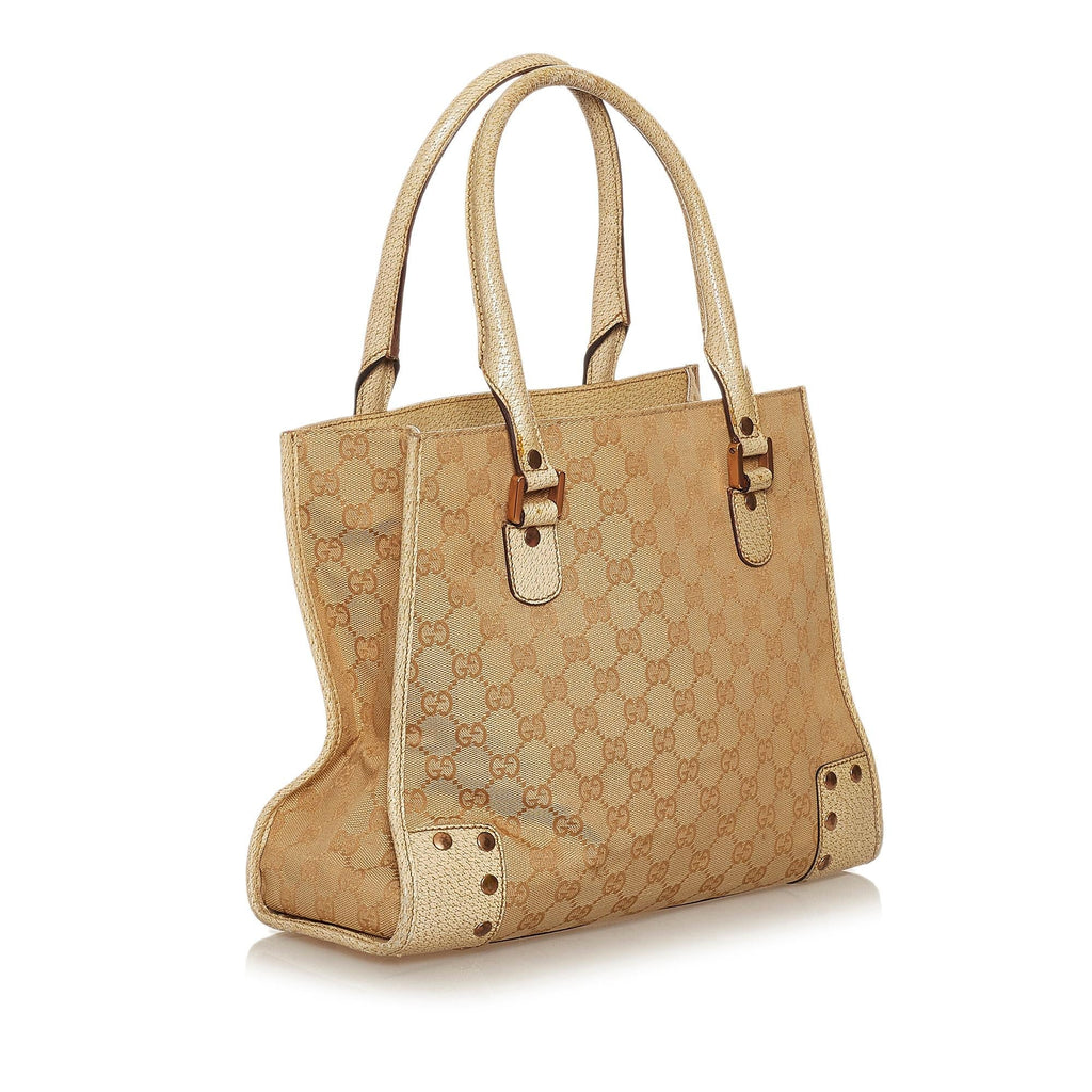 Gucci Gucci Canvas Handbag (SHG-29330)