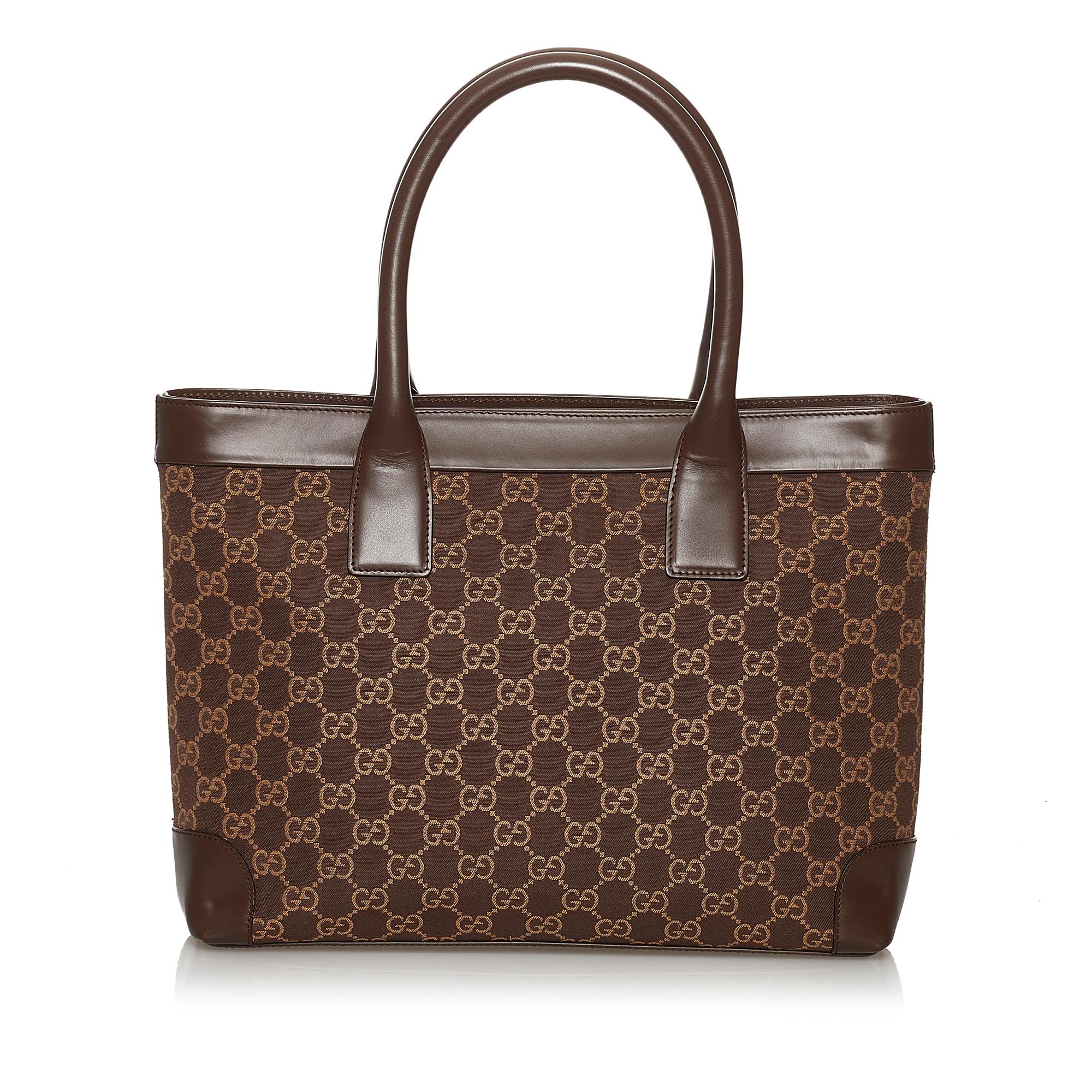 Gucci Gucci Canvas Handbag (SHG-29921)