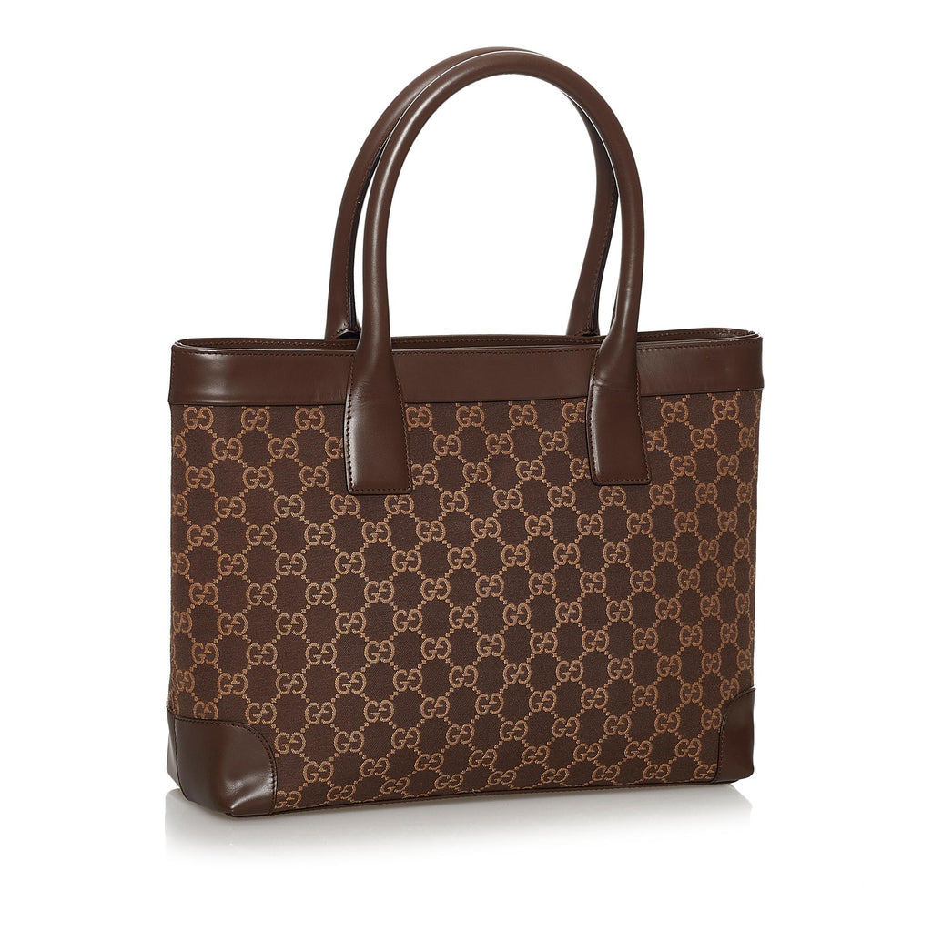 Gucci Gucci Canvas Handbag (SHG-29921)