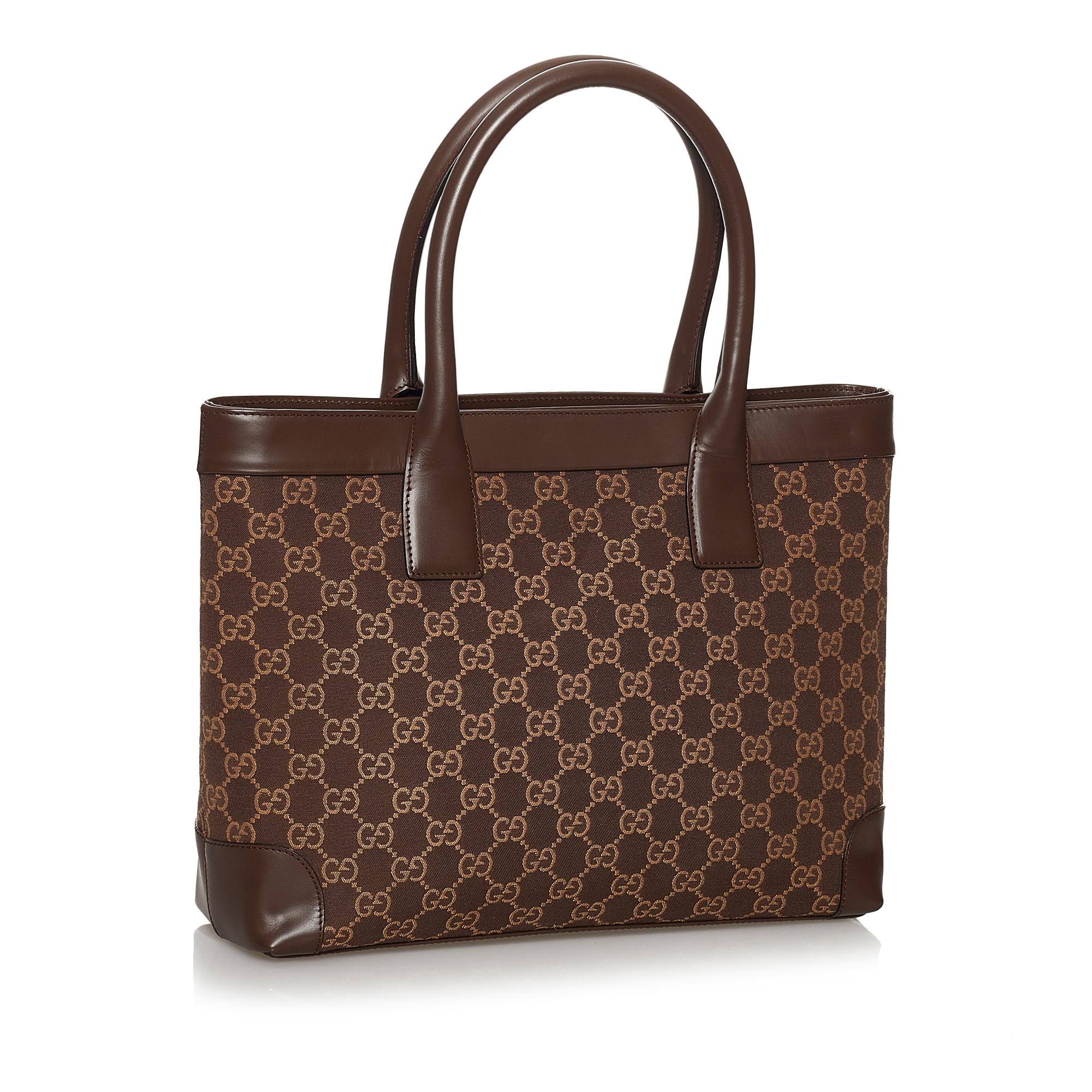 Gucci Gucci Canvas Handbag (SHG-29921)