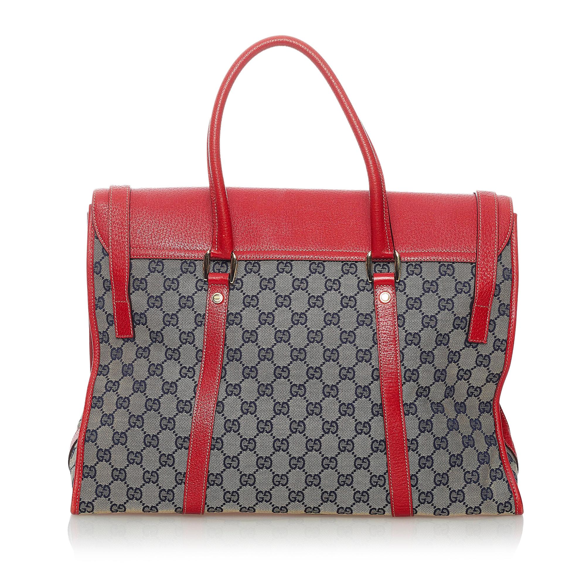 Gucci Gucci Canvas Handbag (SHG-30836)