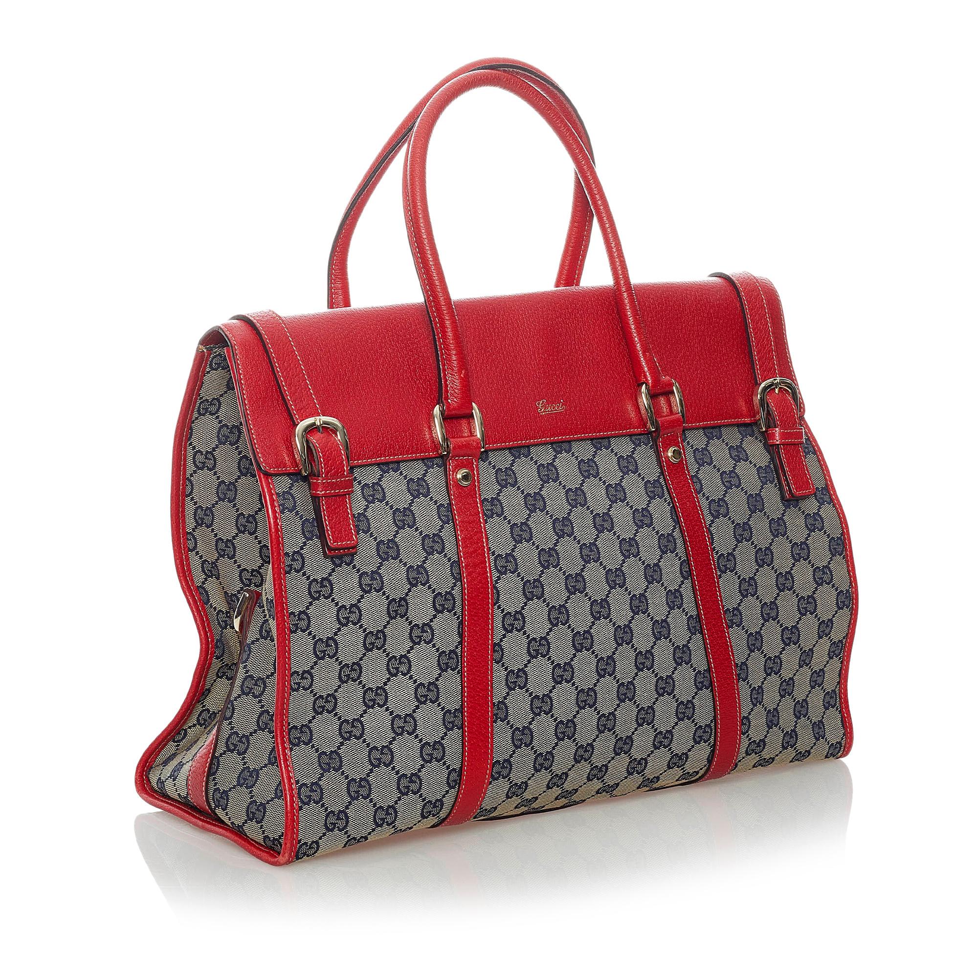 Gucci Gucci Canvas Handbag (SHG-30836)