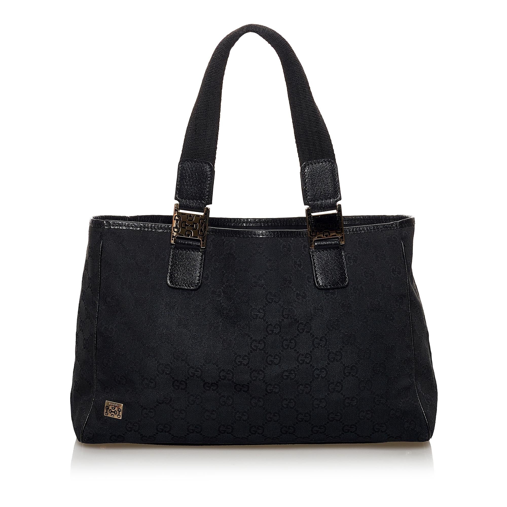 Gucci Gucci Canvas Handbag (SHG-30962)