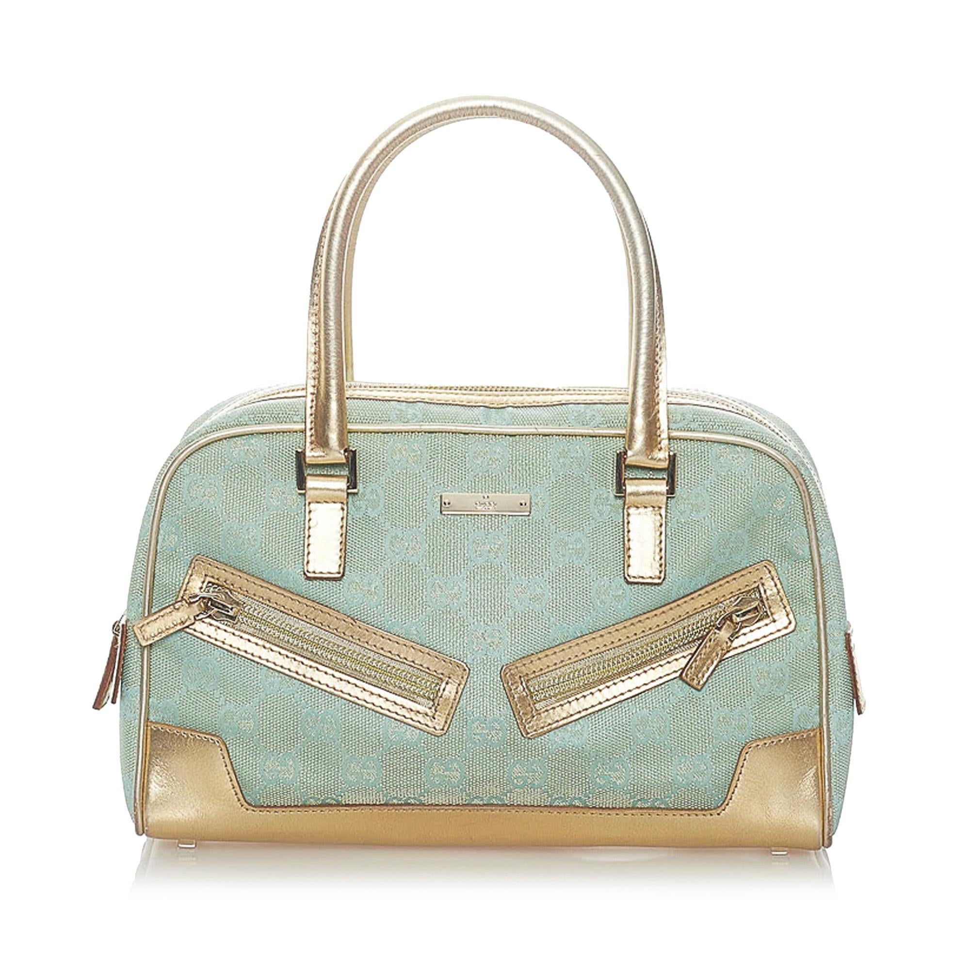 Gucci Gucci Canvas Handbag (SHG-31008)