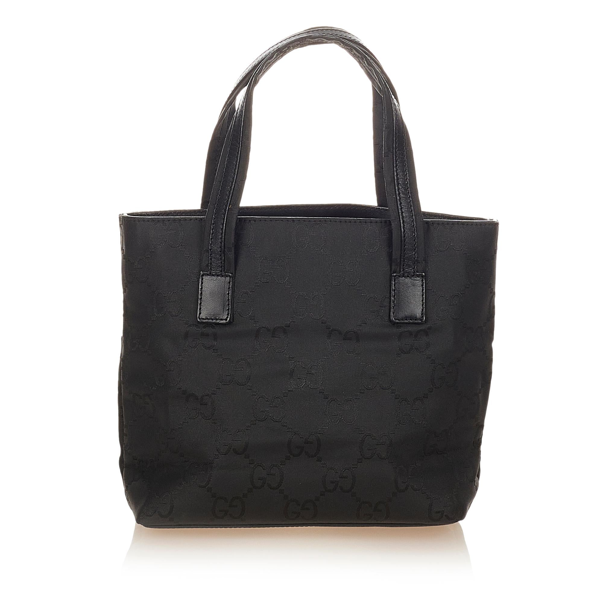 Gucci Gucci Canvas Handbag (SHG-31856)
