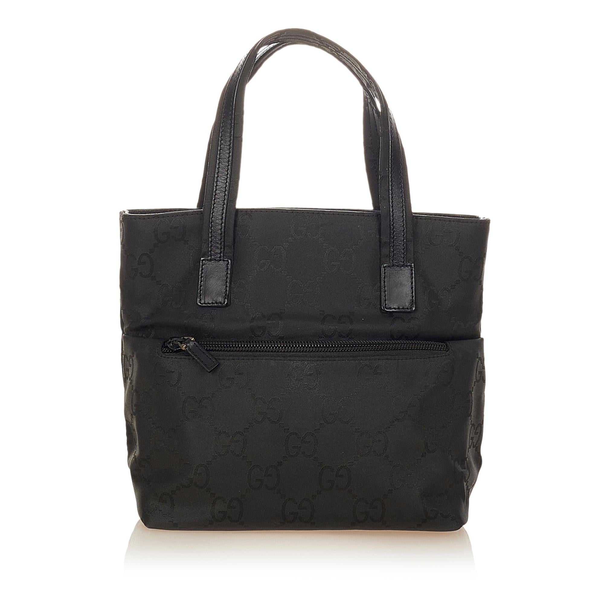 Gucci Gucci Canvas Handbag (SHG-31856)