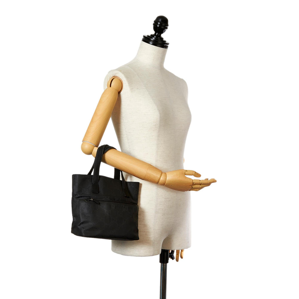Gucci Gucci Canvas Handbag (SHG-31856)