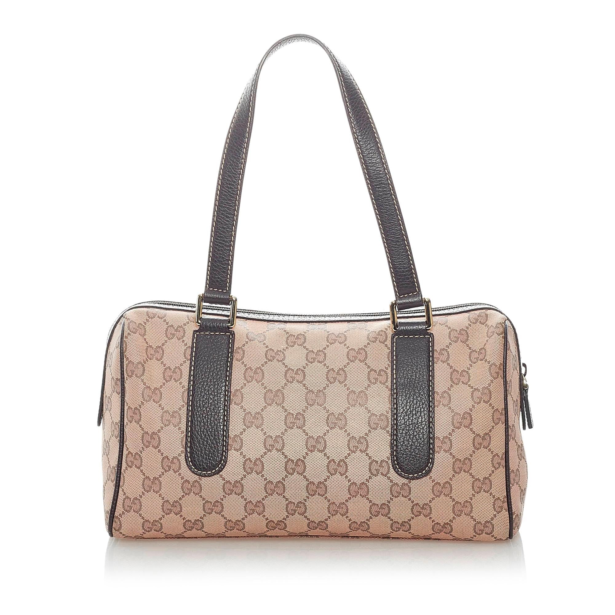 Gucci Gucci Canvas Handbag (SHG-32016)