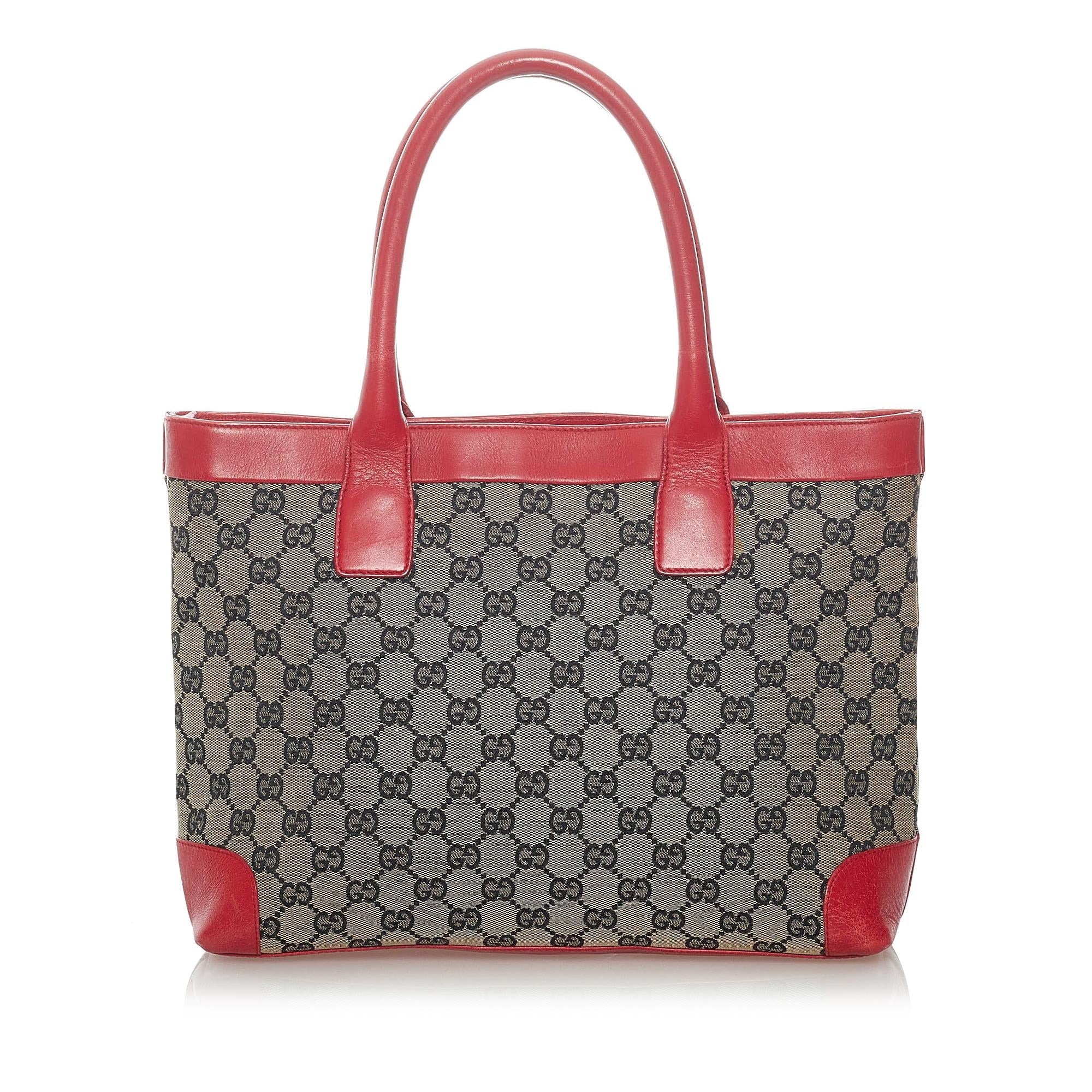 Gucci Gucci Canvas Handbag (SHG-32082)