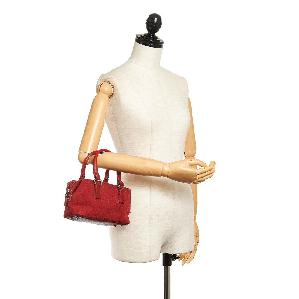 Gucci Gucci Canvas Handbag (SHG-32094)
