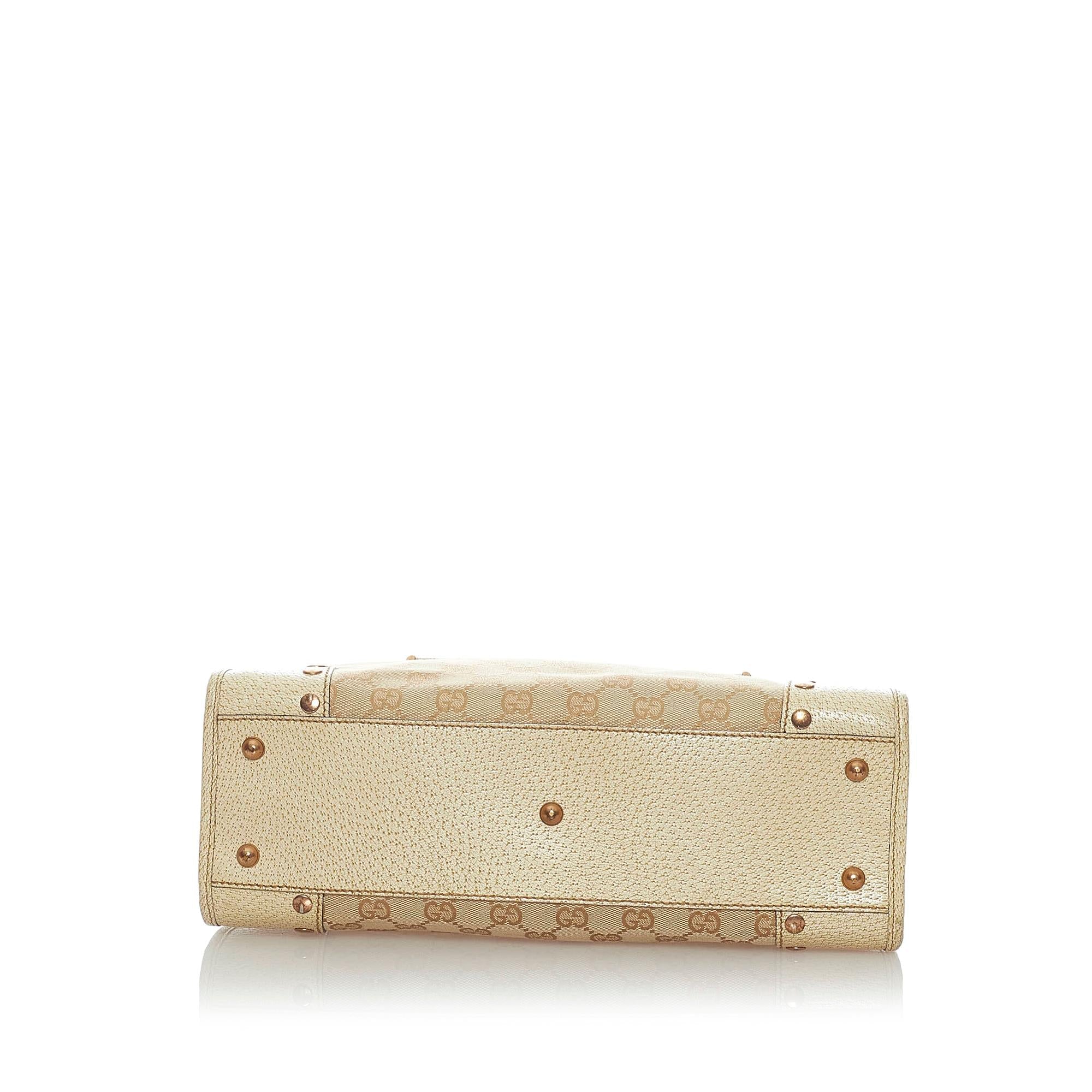Gucci Gucci Canvas Handbag (SHG-32328)