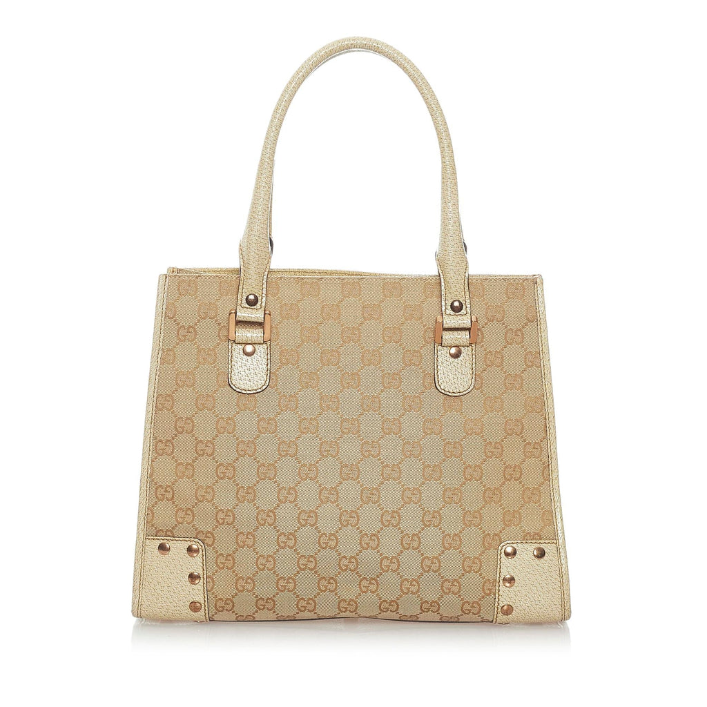 Gucci Gucci Canvas Handbag (SHG-32328)