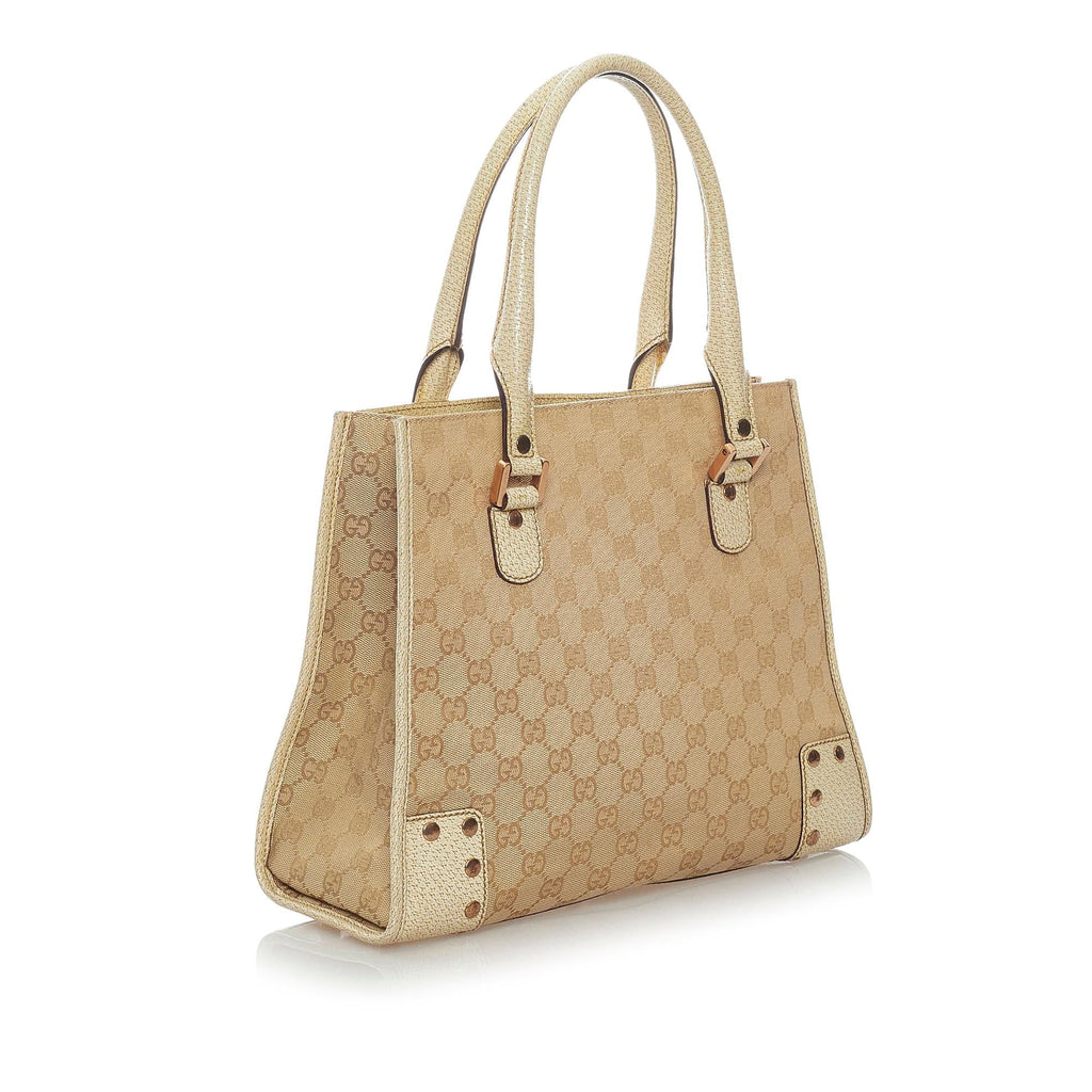 Gucci Gucci Canvas Handbag (SHG-32328)
