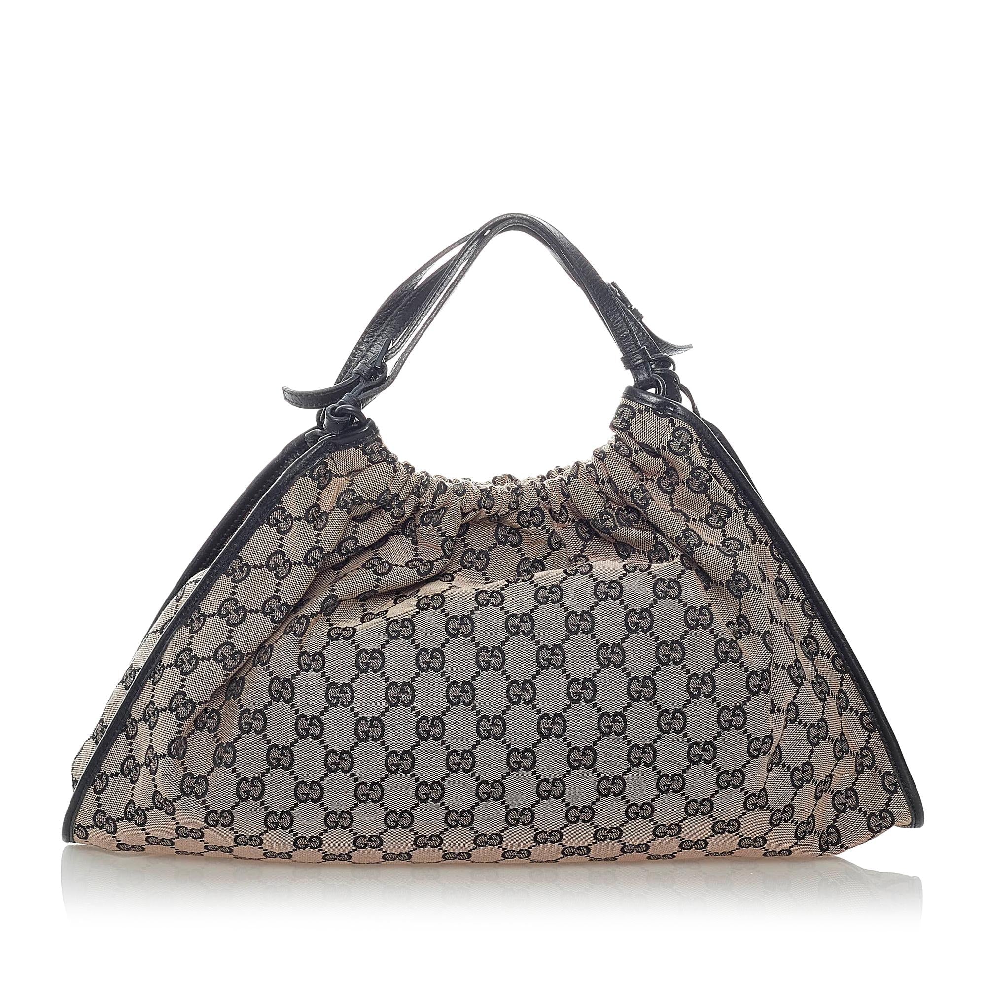 Gucci Gucci Canvas Handbag (SHG-32693)