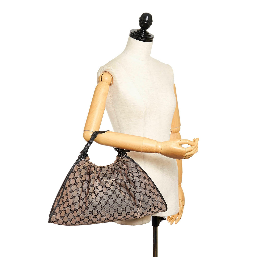 Gucci Gucci Canvas Handbag (SHG-32693)