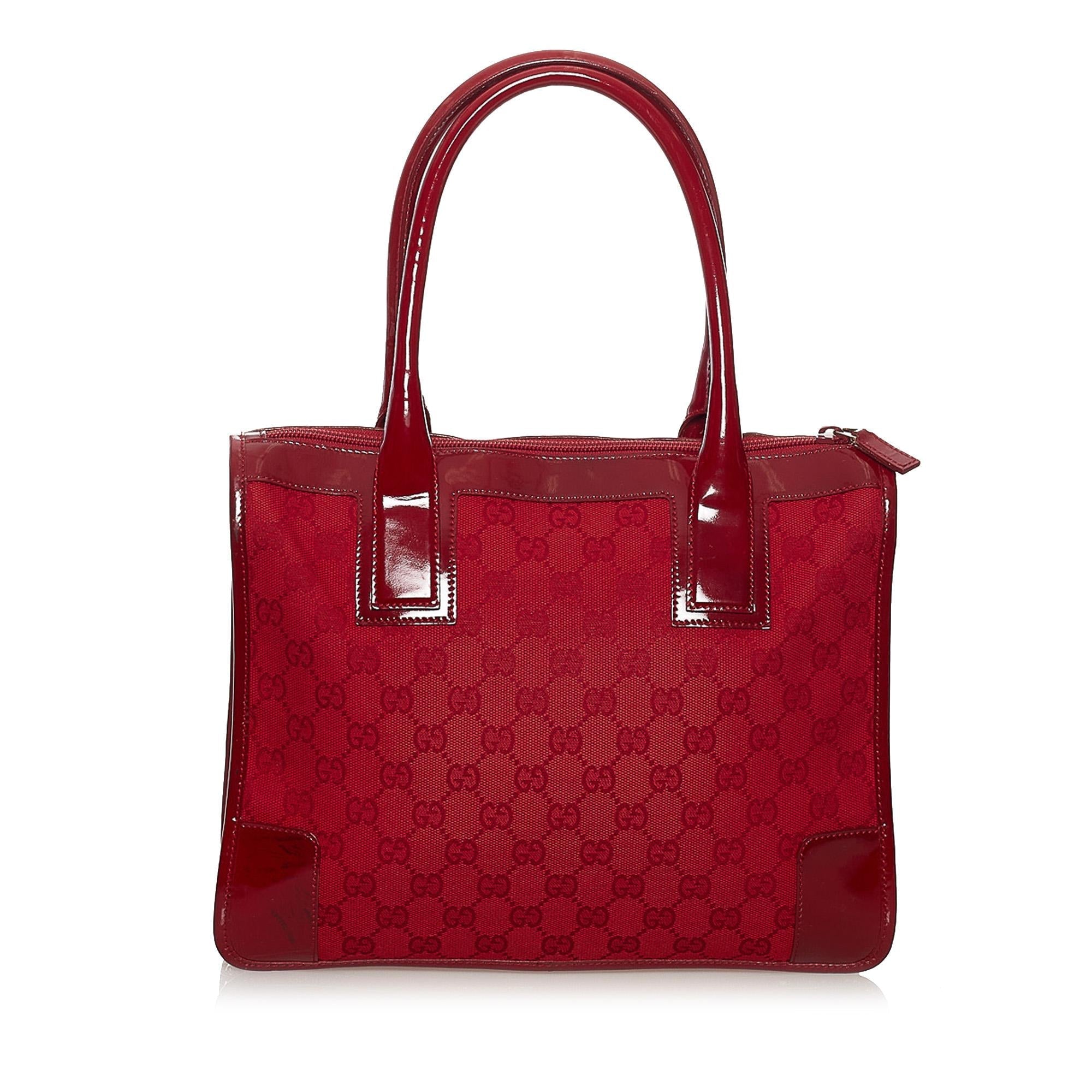 Gucci Gucci Canvas Handbag (SHG-32695)