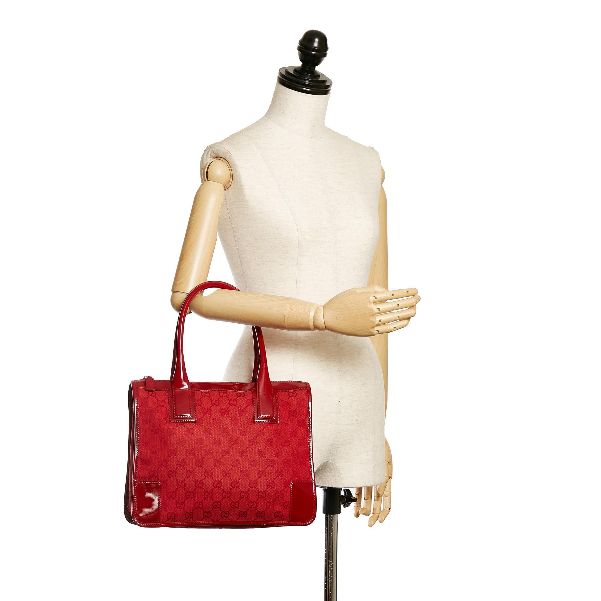 Gucci Gucci Canvas Handbag (SHG-32695)