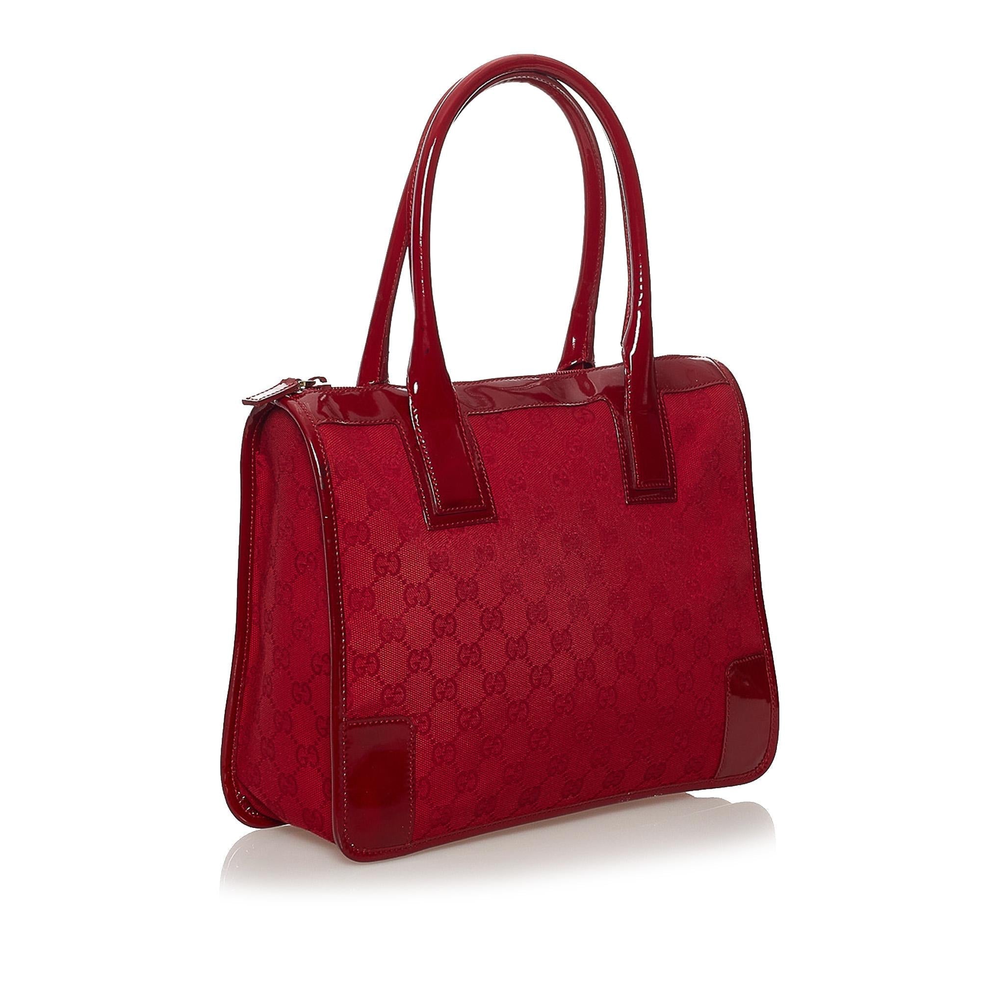 Gucci Gucci Canvas Handbag (SHG-32695)