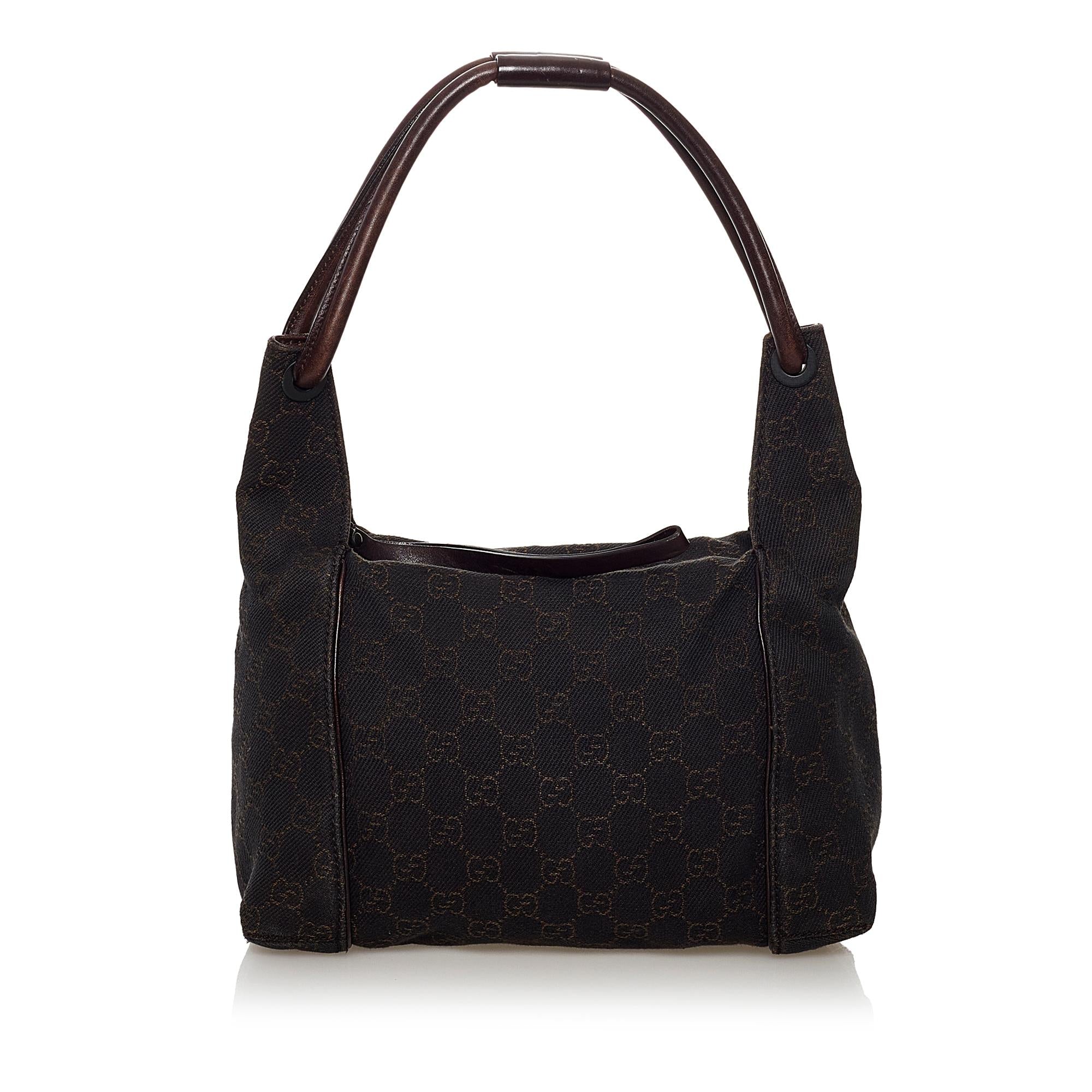 Gucci Gucci Canvas Handbag (SHG-32719)