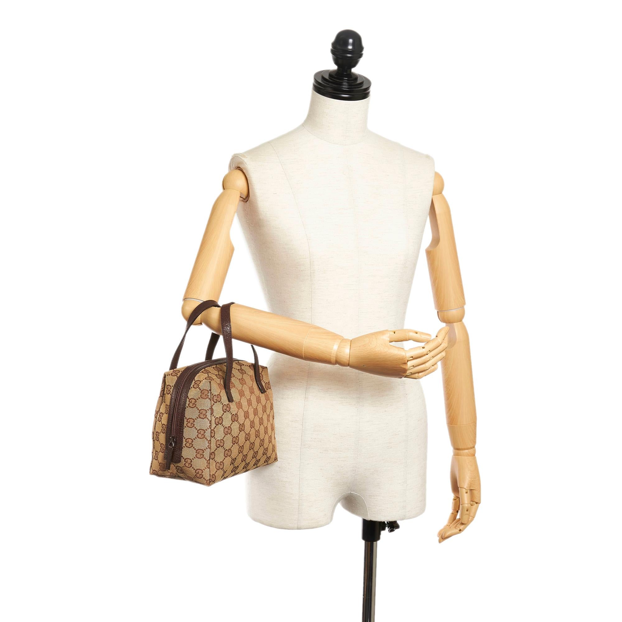Gucci Gucci Canvas Handbag (SHG-32777)