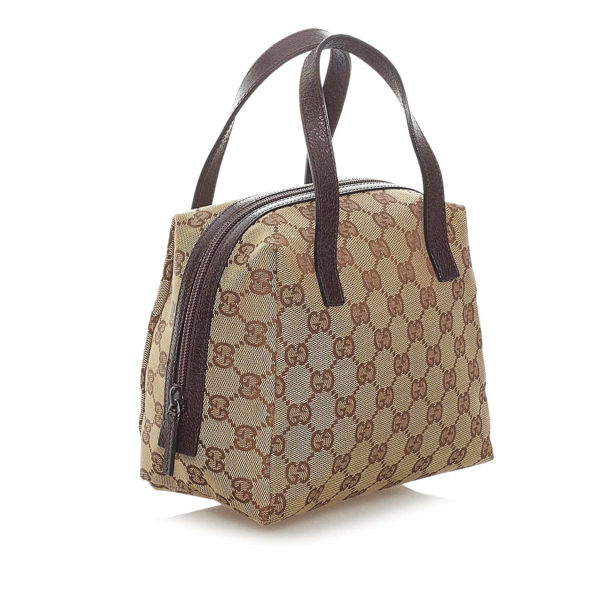 Gucci Gucci Canvas Handbag (SHG-32777)