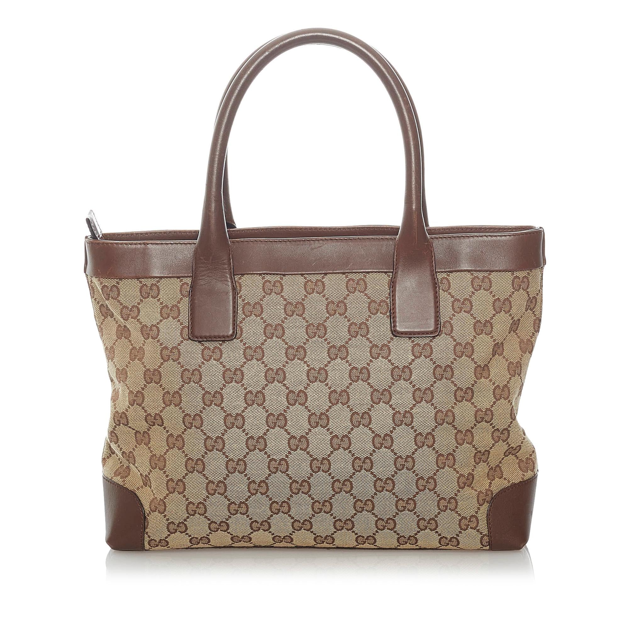 Gucci Gucci Canvas Handbag (SHG-32855)