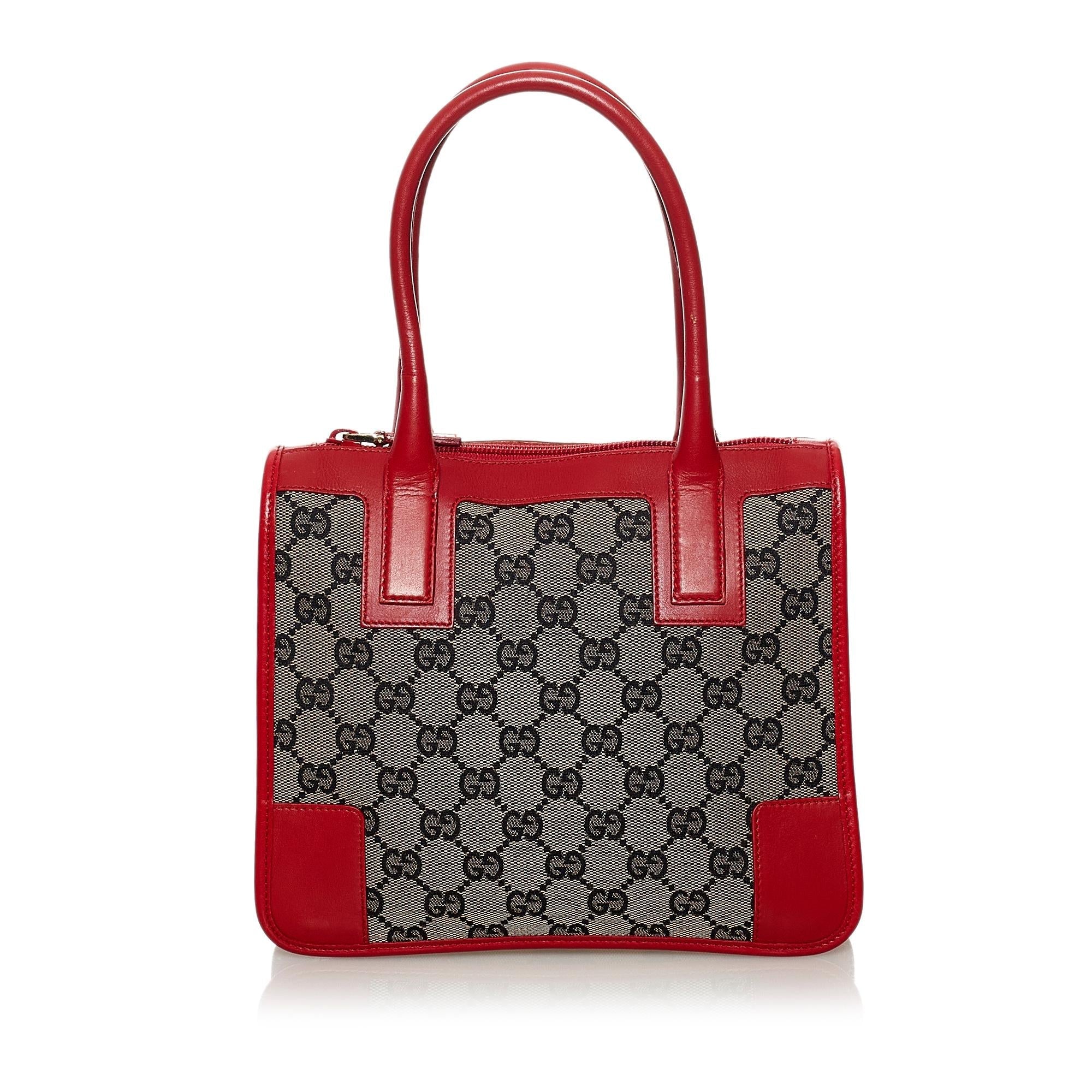 Gucci Gucci Canvas Handbag (SHG-32879)