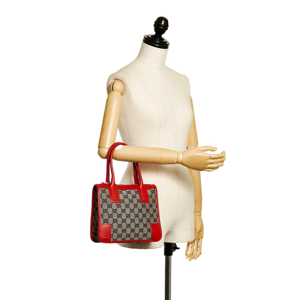 Gucci Gucci Canvas Handbag (SHG-32879)
