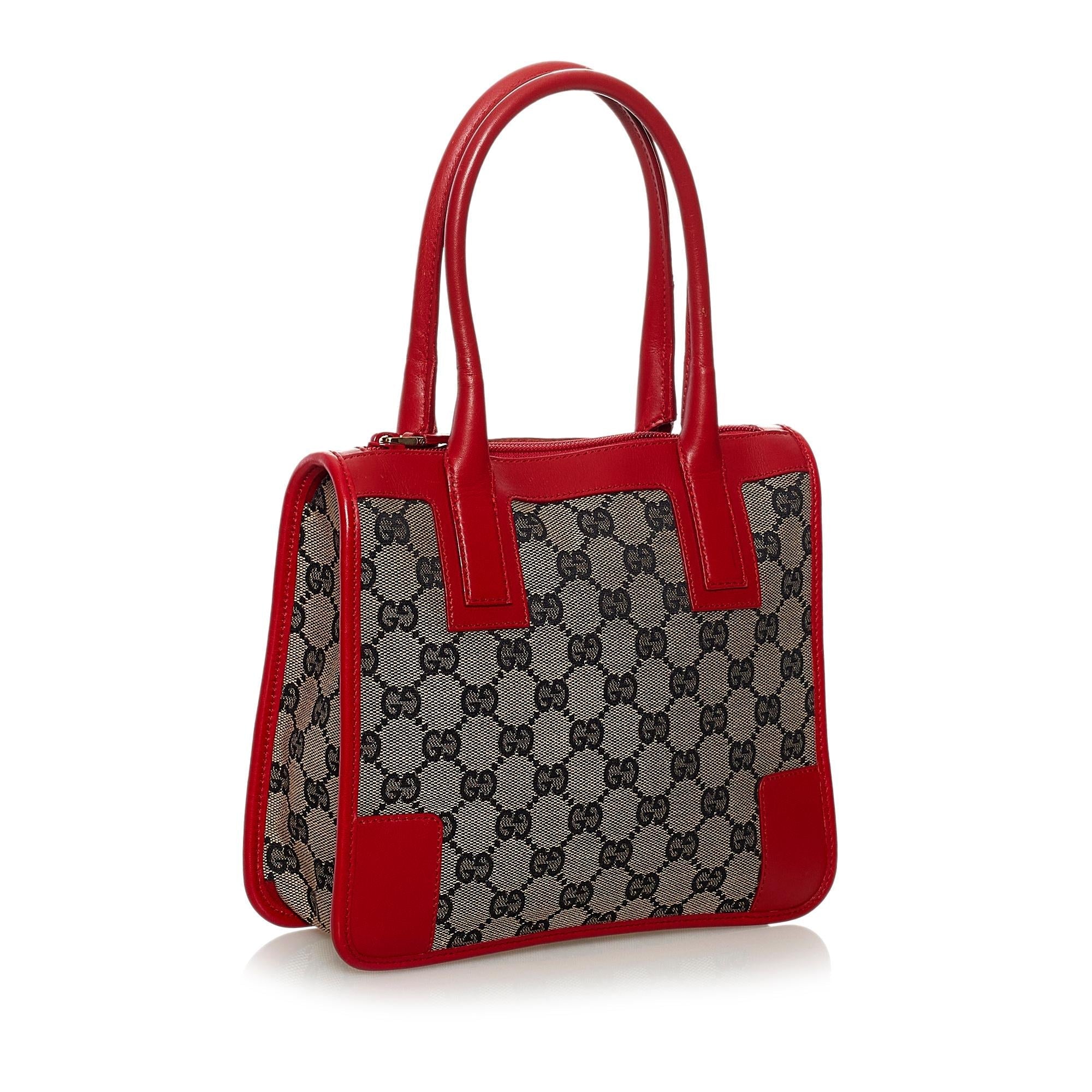 Gucci Gucci Canvas Handbag (SHG-32879)